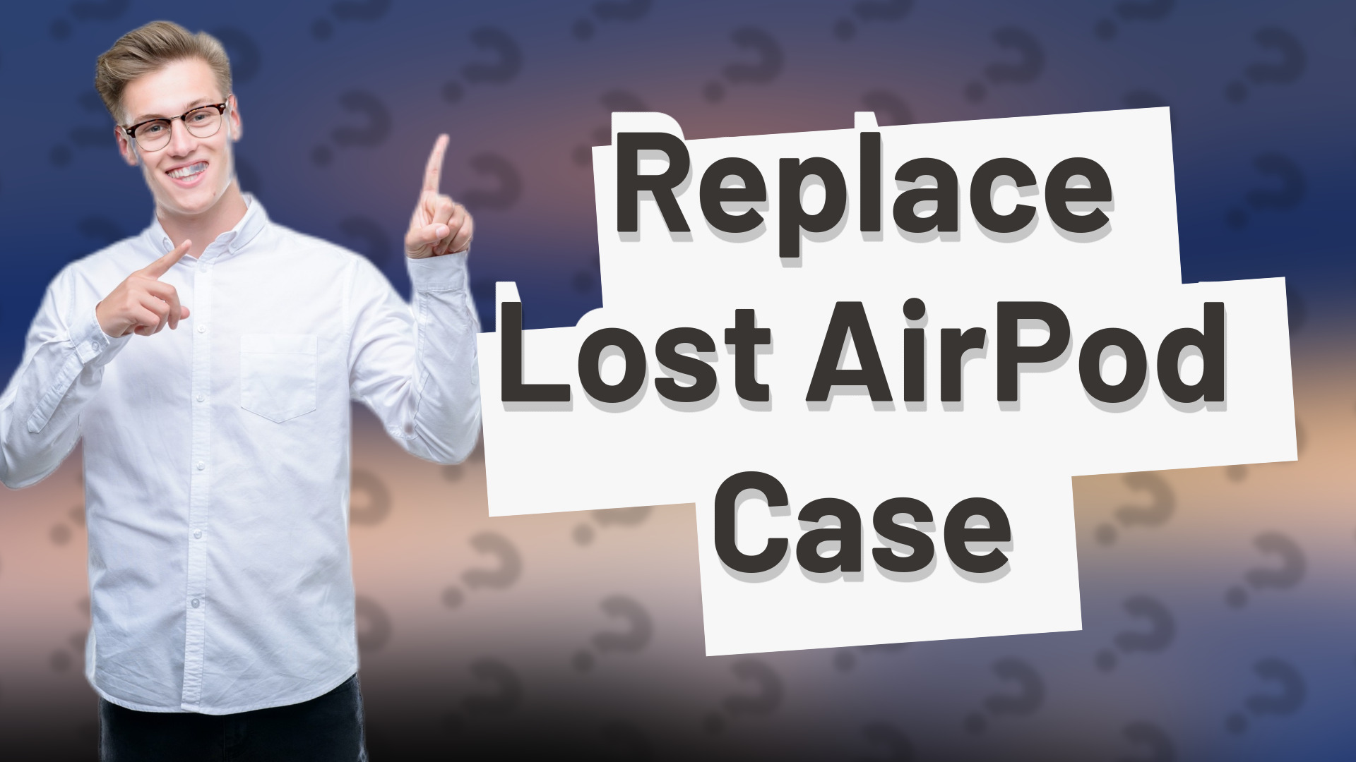 Replace Lost AirPod Case