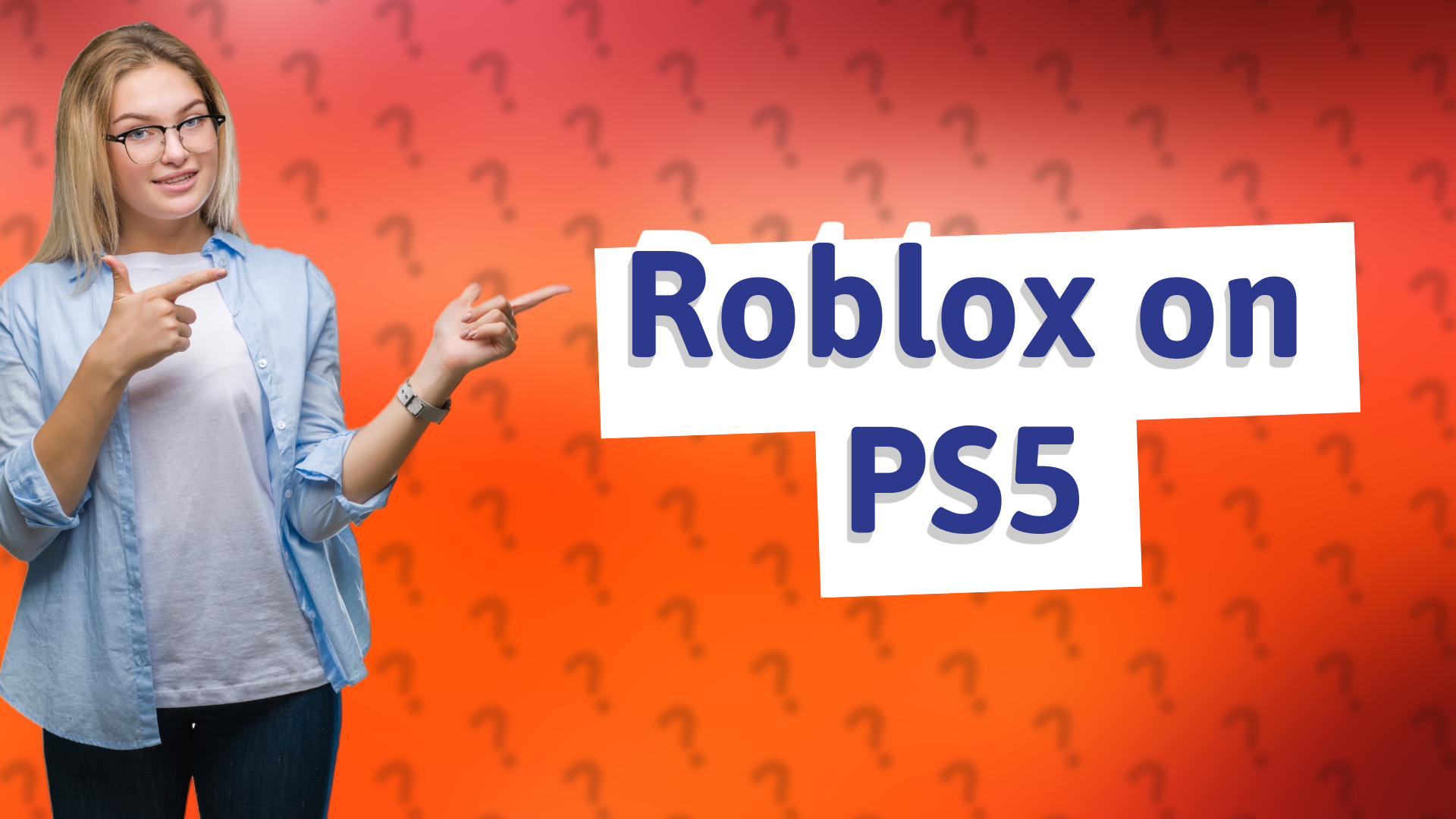 Roblox on PS5