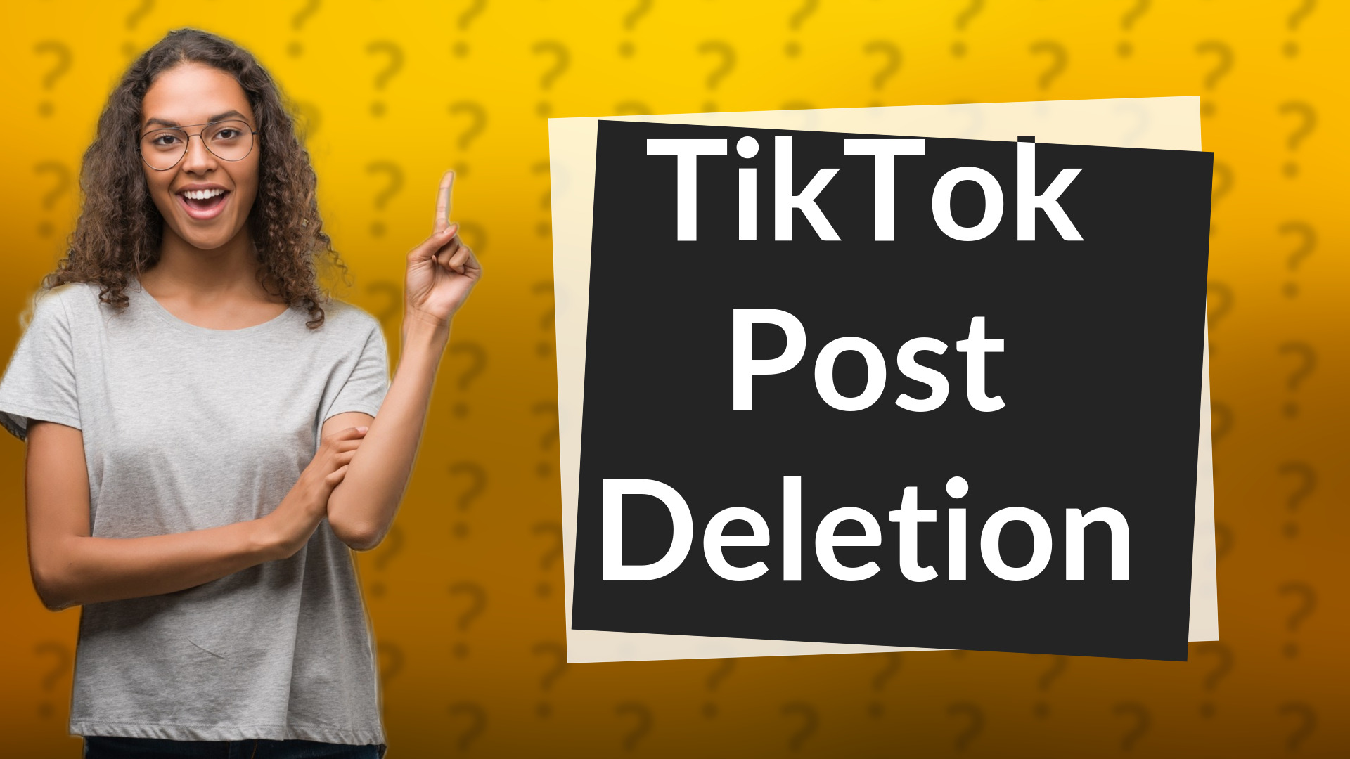 TikTok Post Deletion