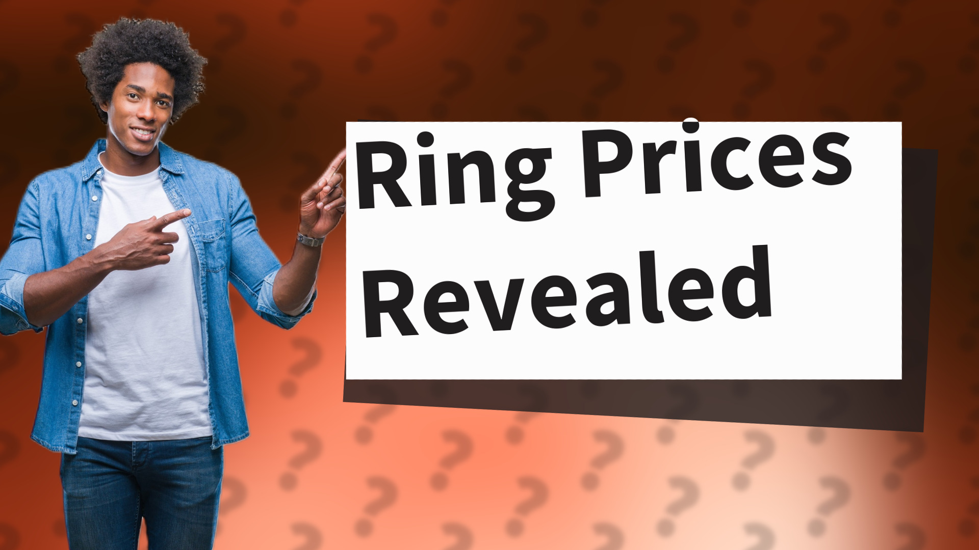 Ring Prices Revealed