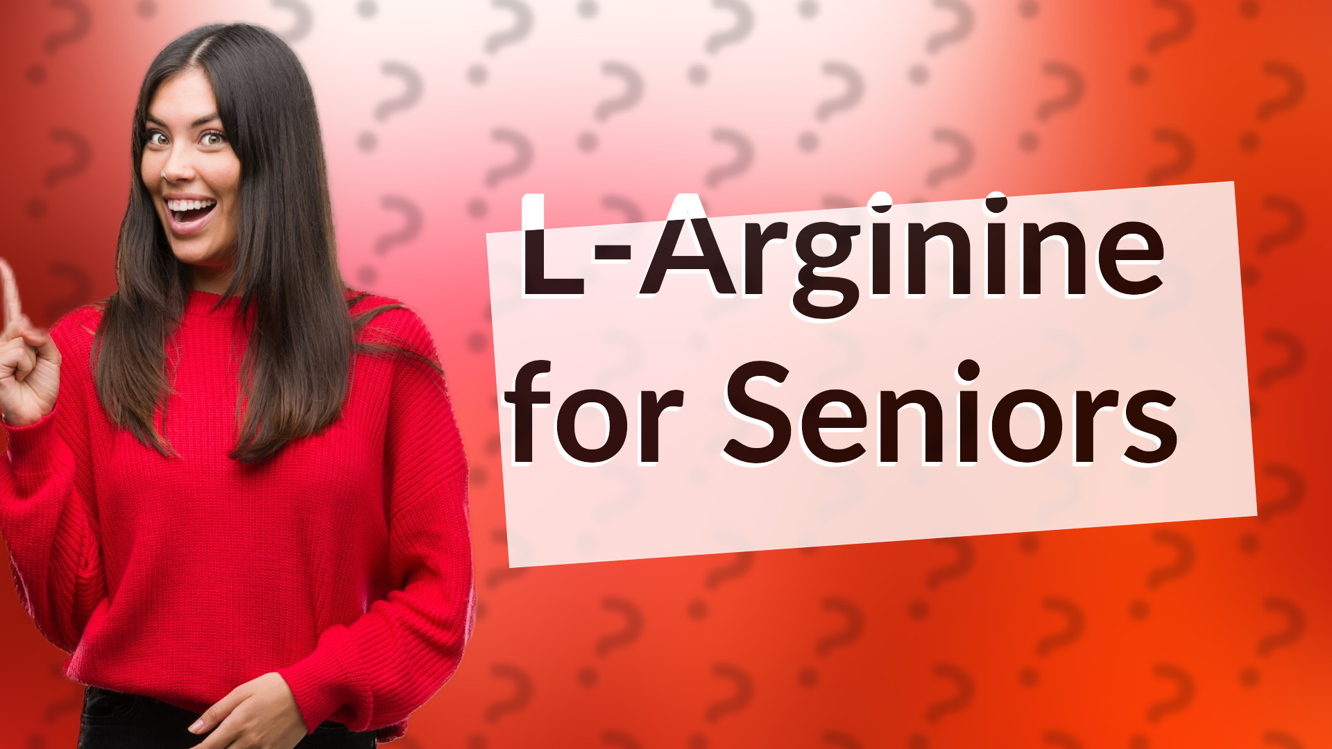 L-Arginine for Seniors