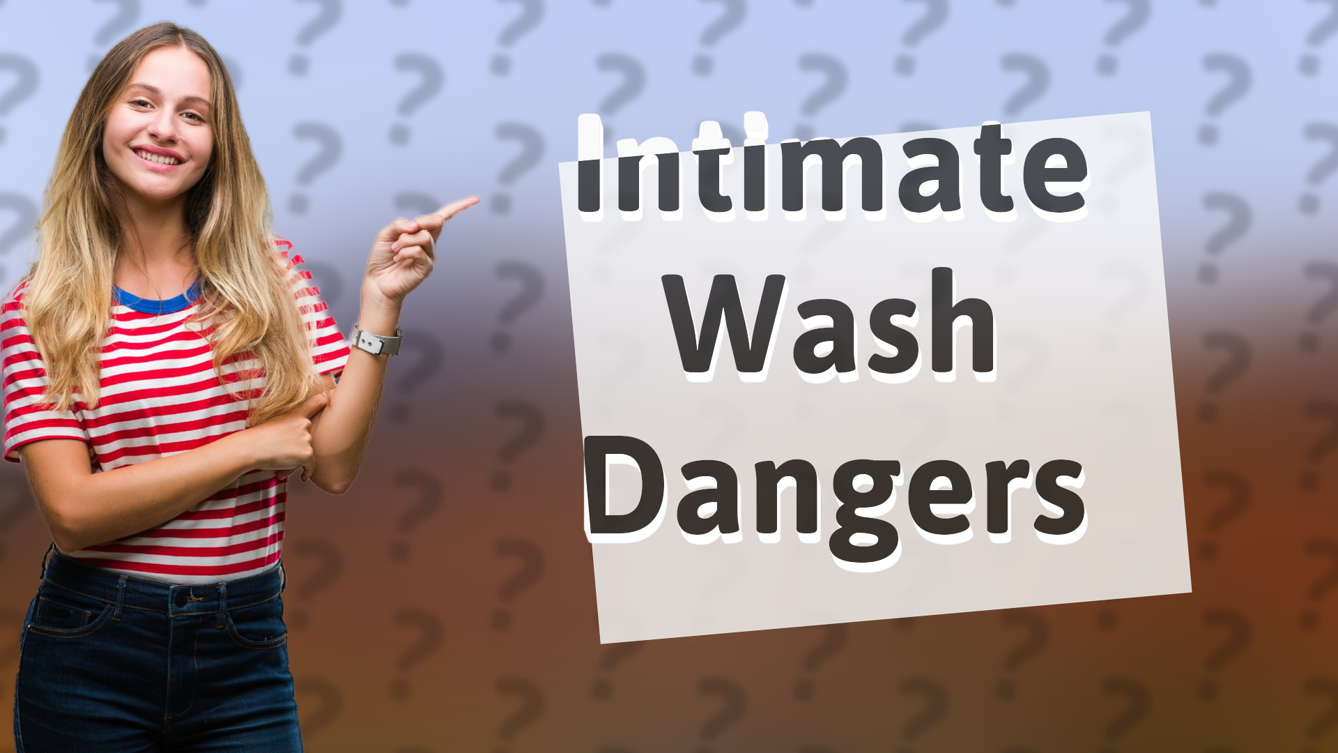 Intimate Wash Dangers