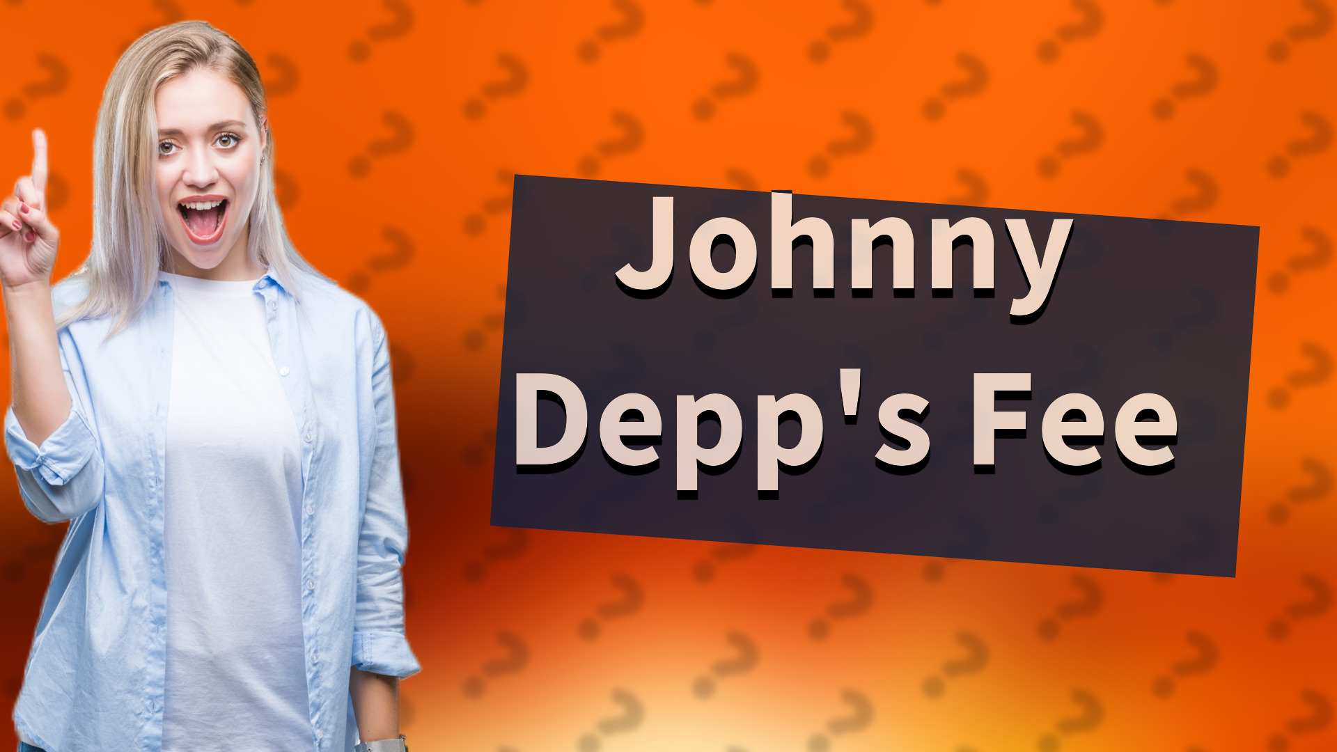 Johnny Depp's Fee
