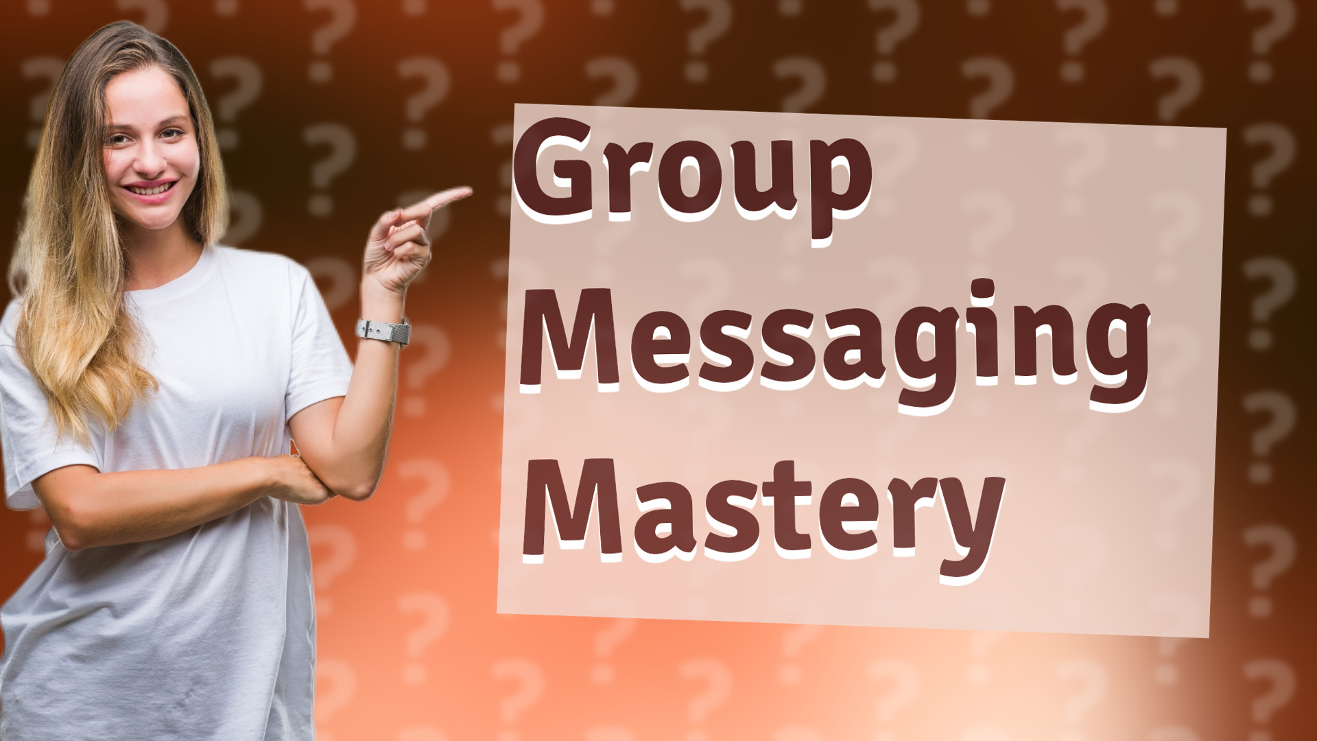 Group Messaging Mastery