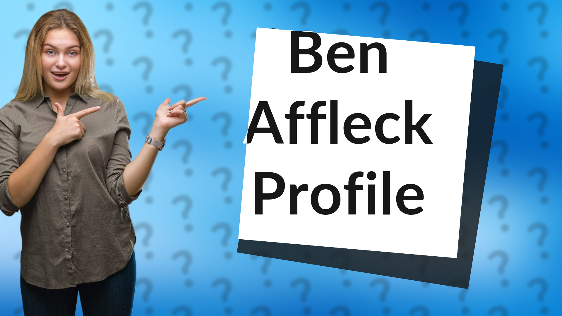 Ben Affleck Profile