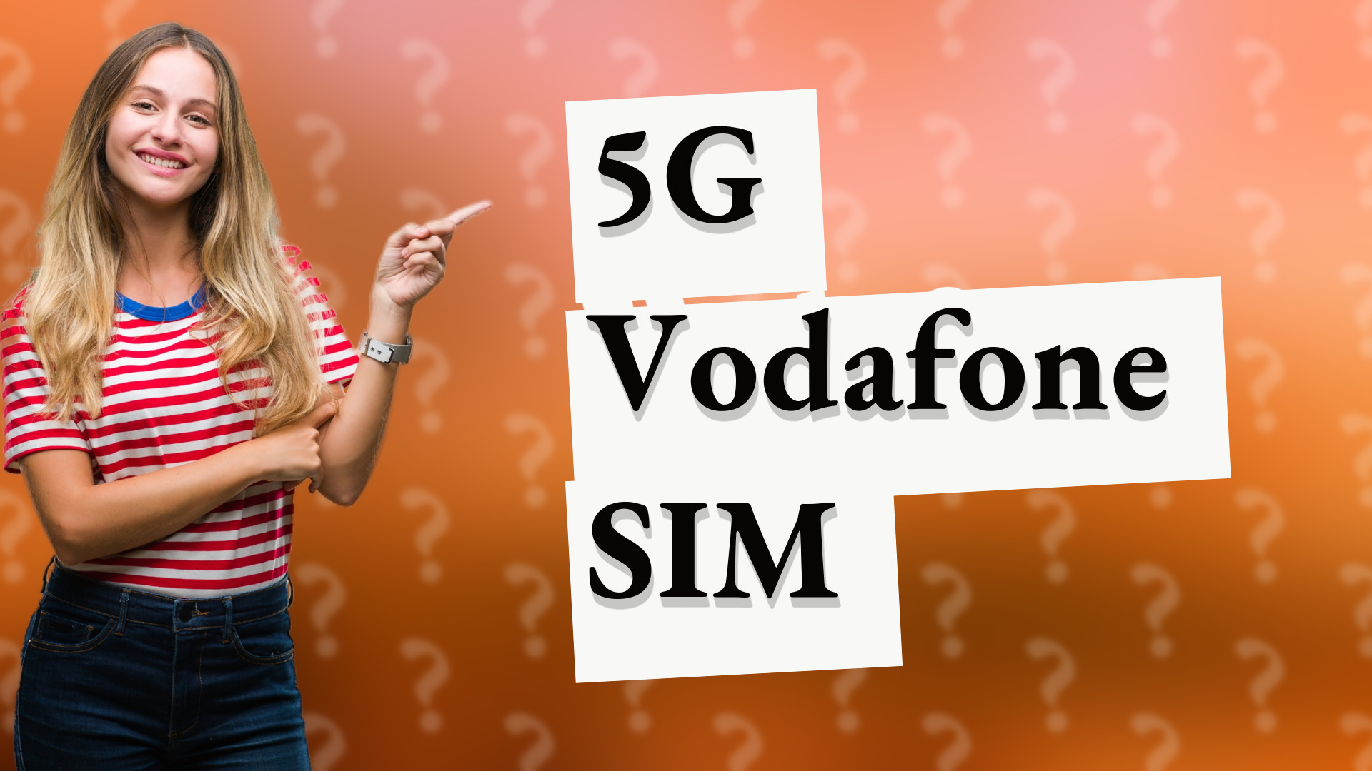 5G Vodafone SIM