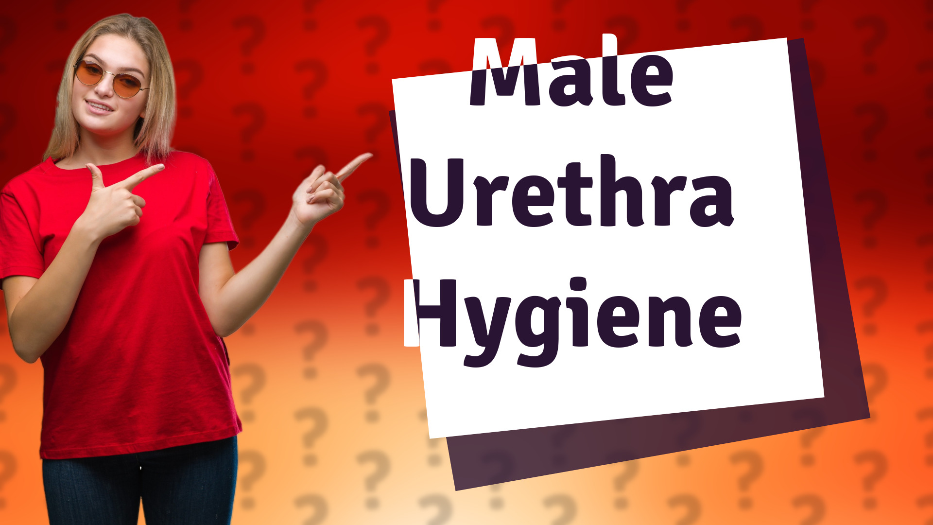Male Urethra Hygiene