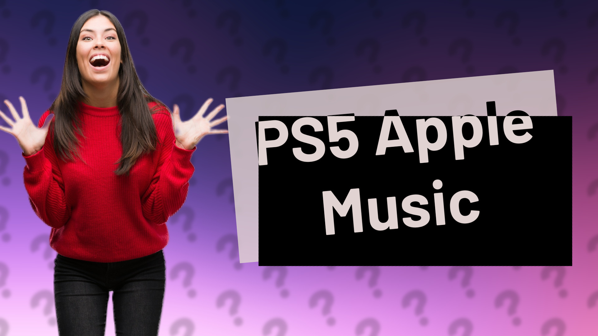 PS5 Apple Music