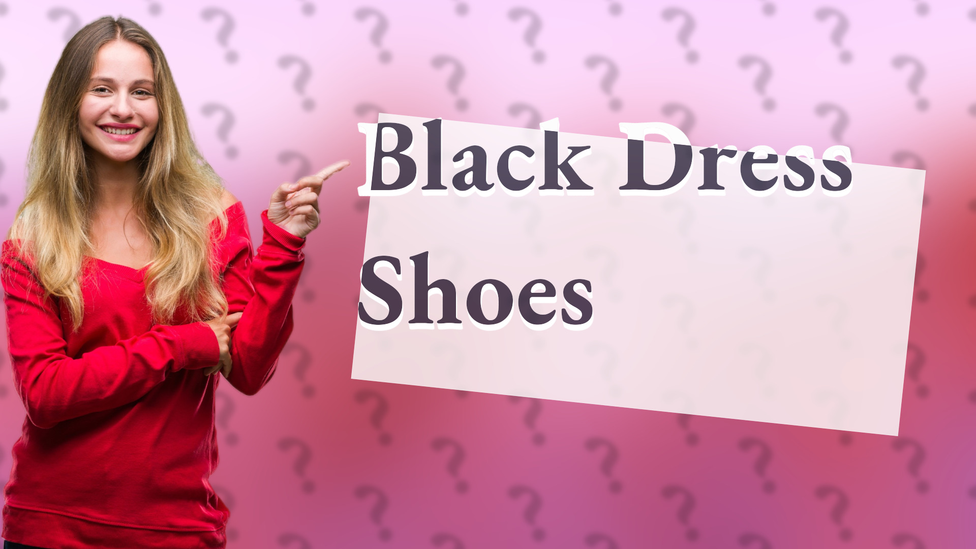 Black Dress Shoes