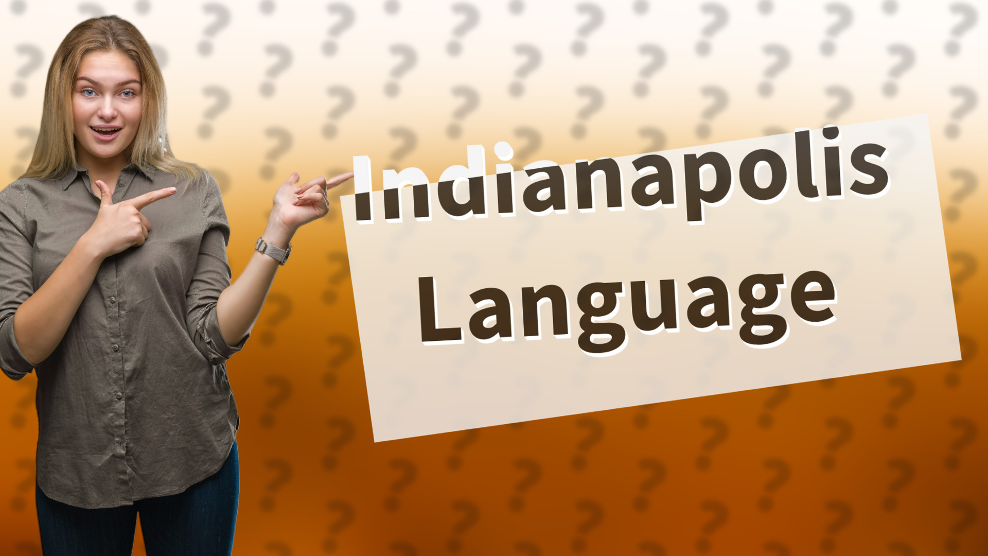 Indianapolis Language