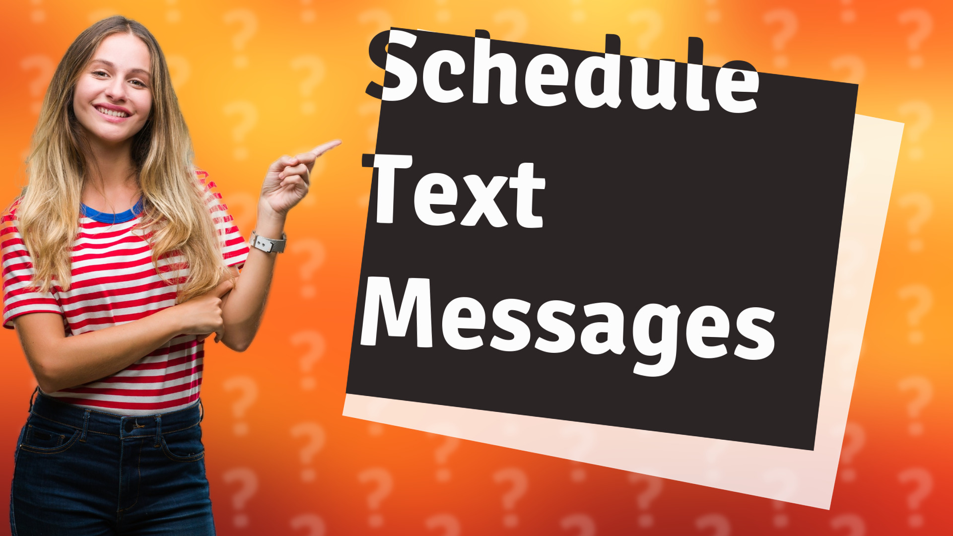 Schedule Text Messages