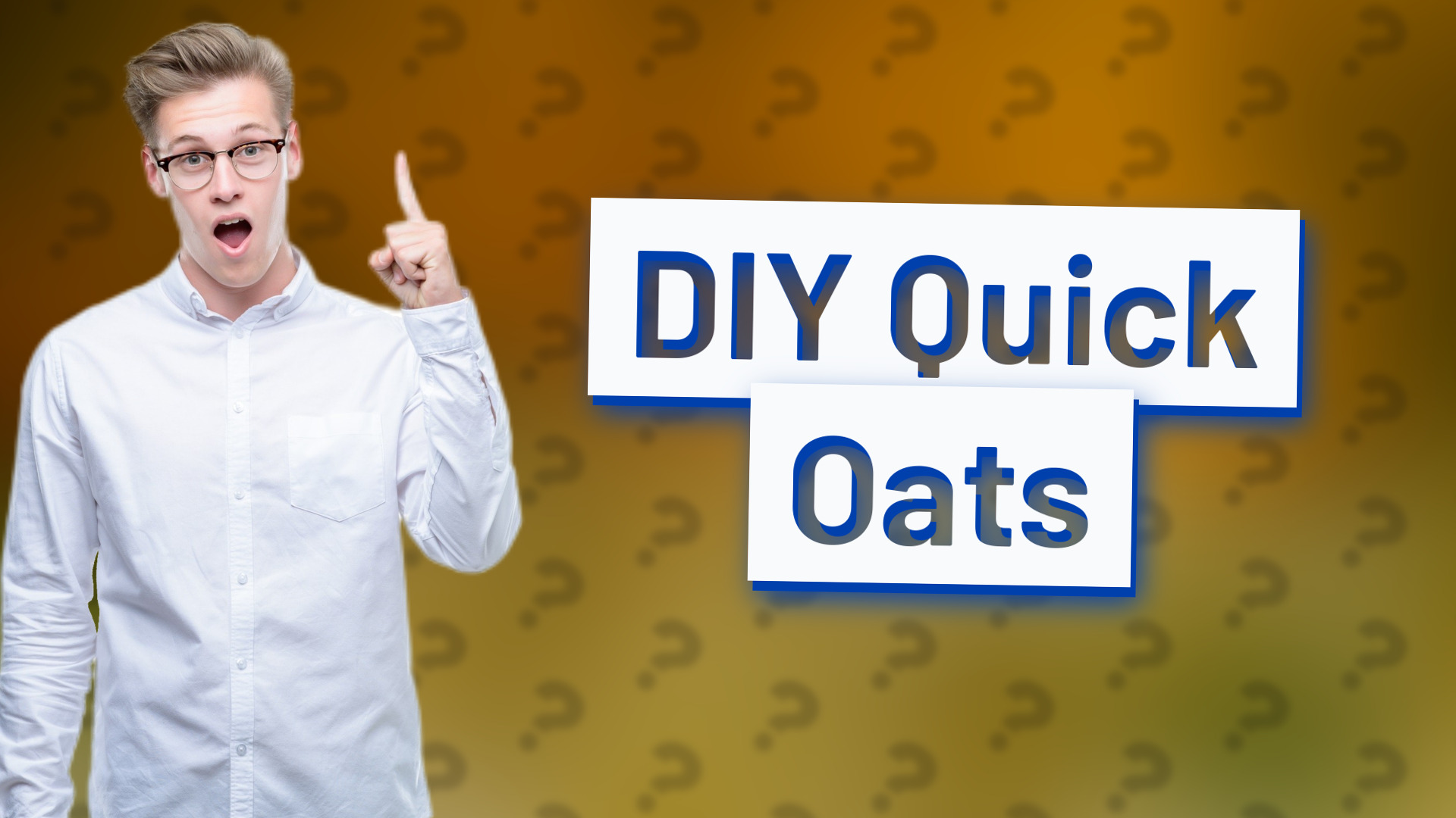 DIY Quick Oats