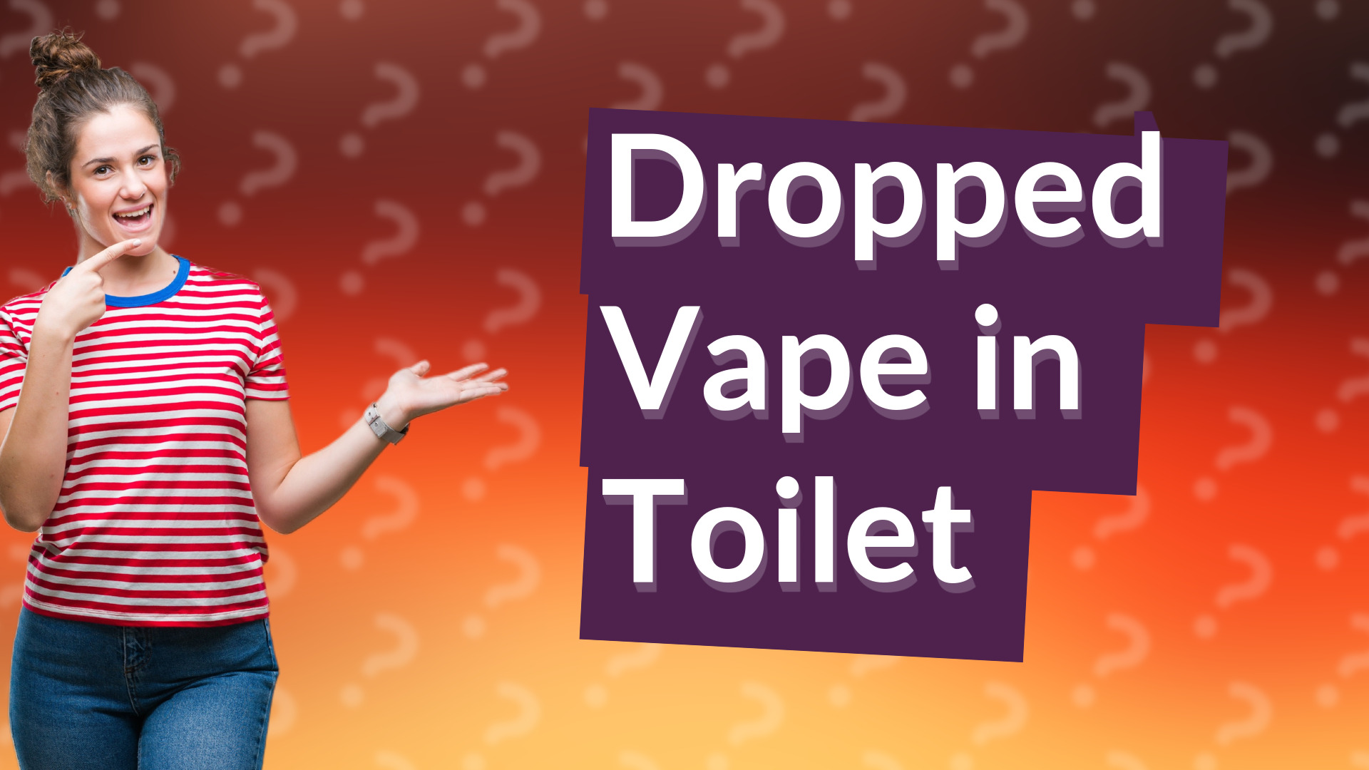 Dropped Vape in Toilet