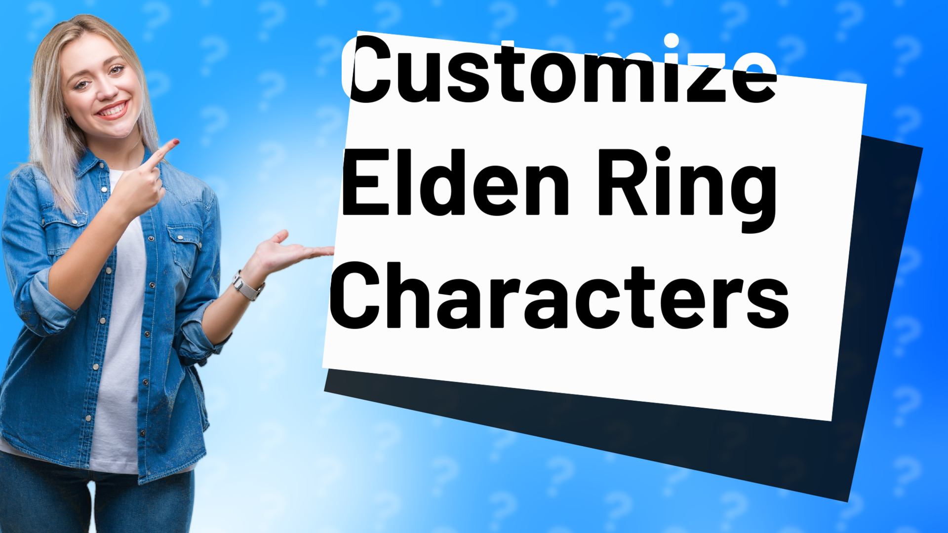 Customize Elden Ring Characters