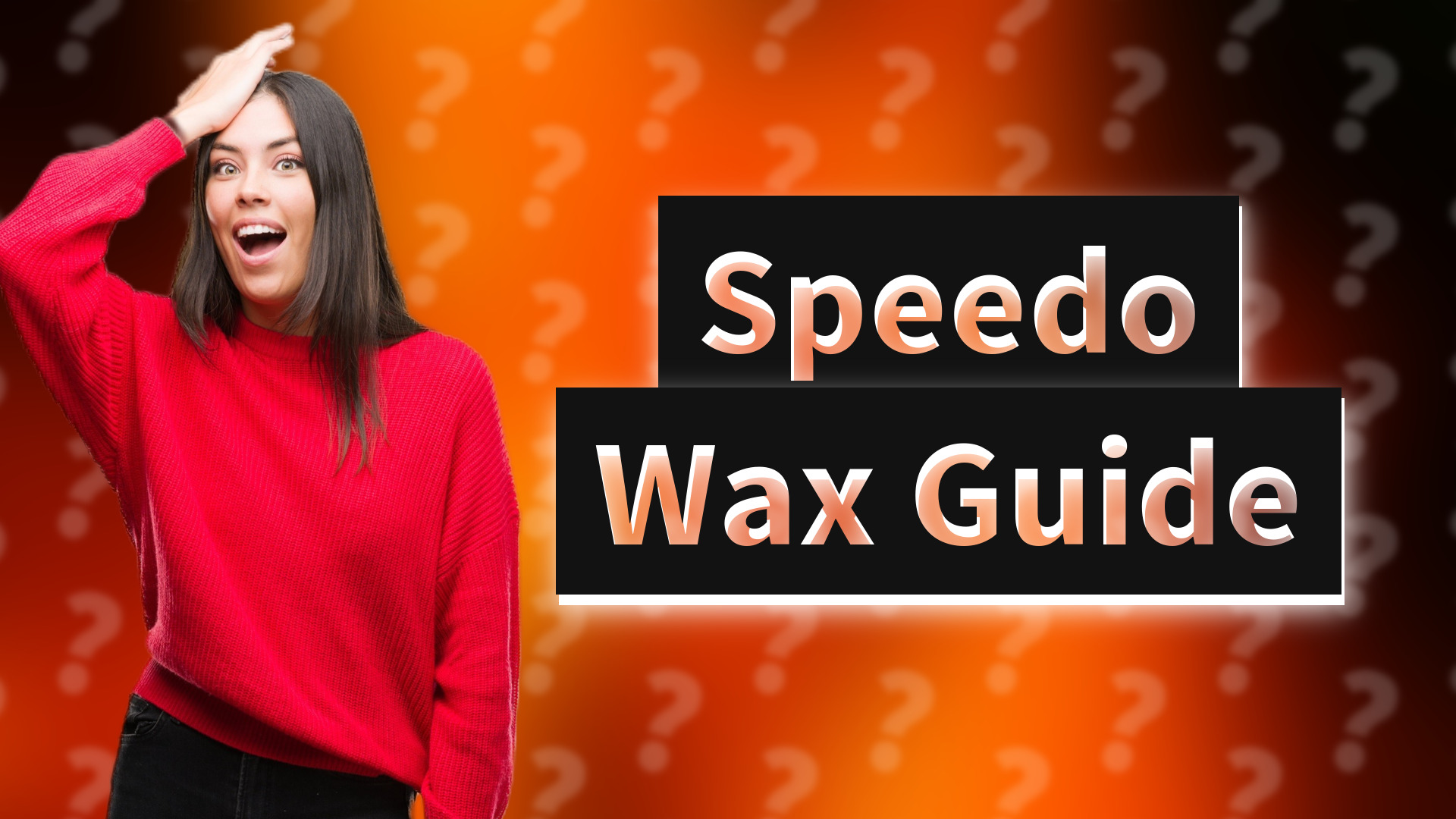 Speedo Wax Guide