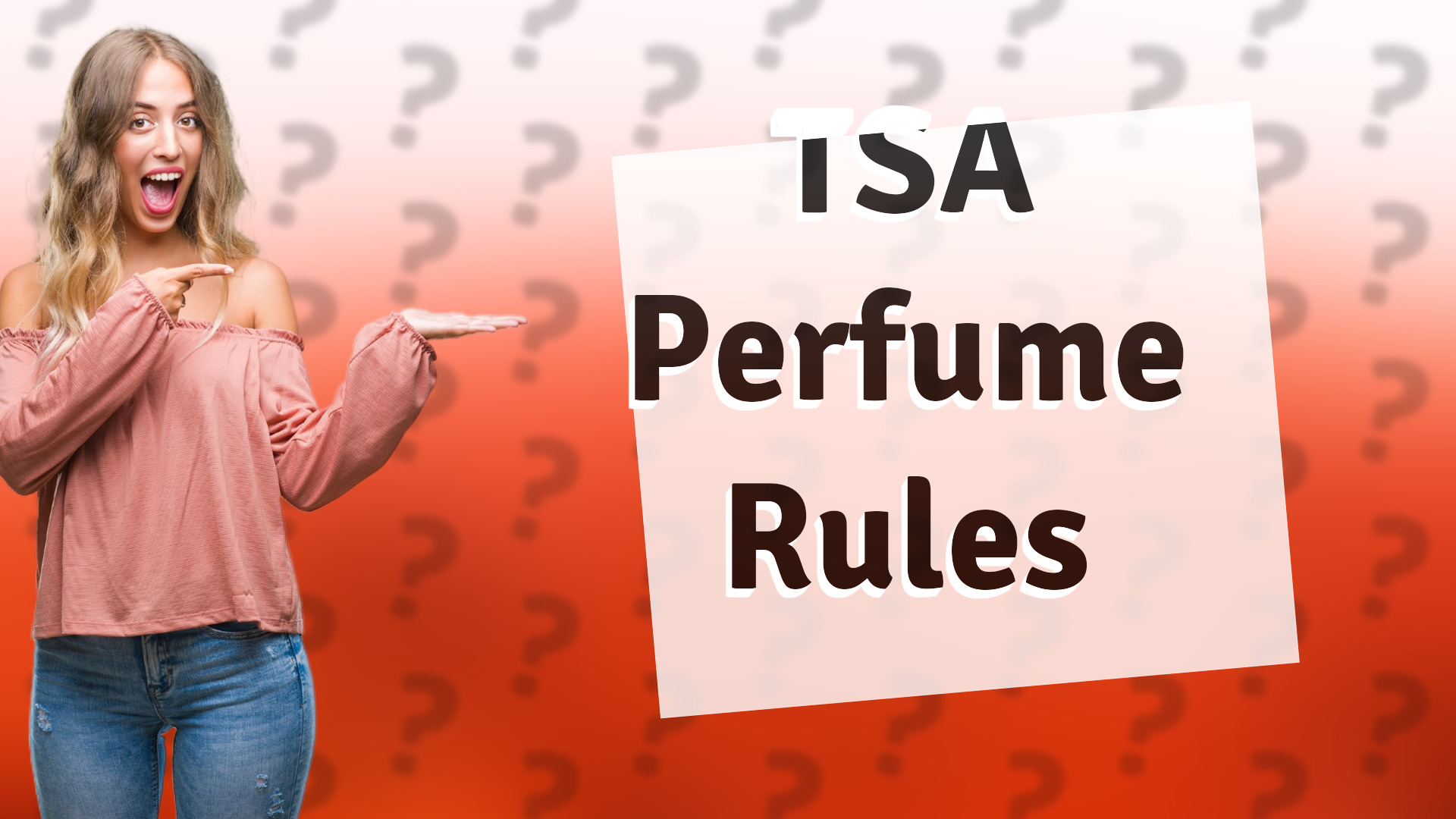 TSA Perfume Rules
