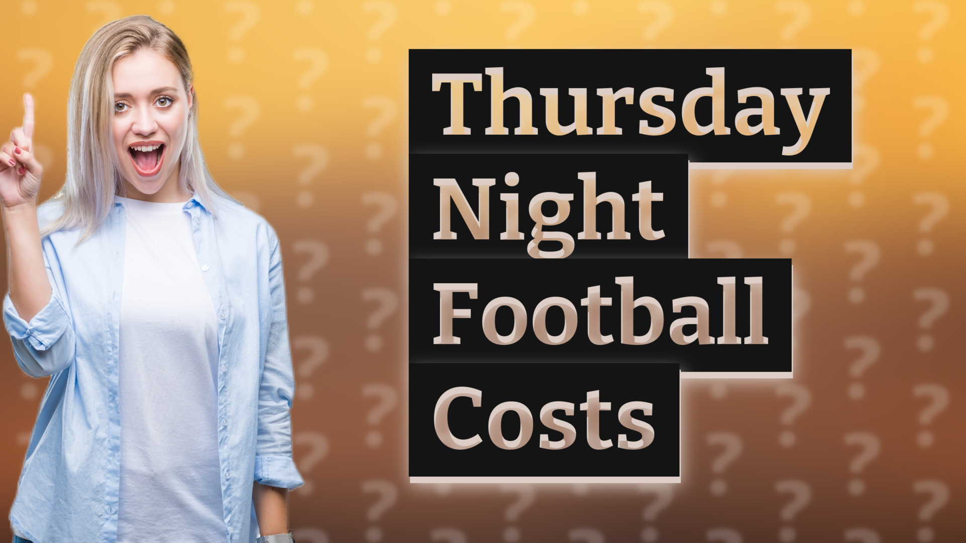 Thursday Night Football Costs