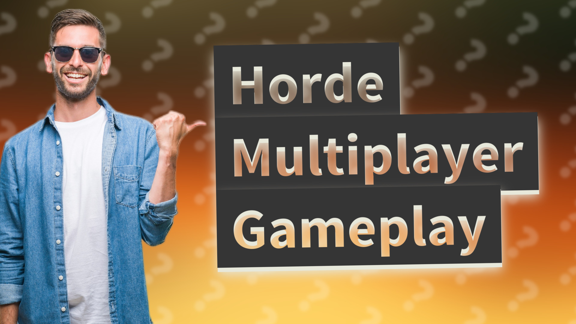 Horde Multiplayer Gameplay