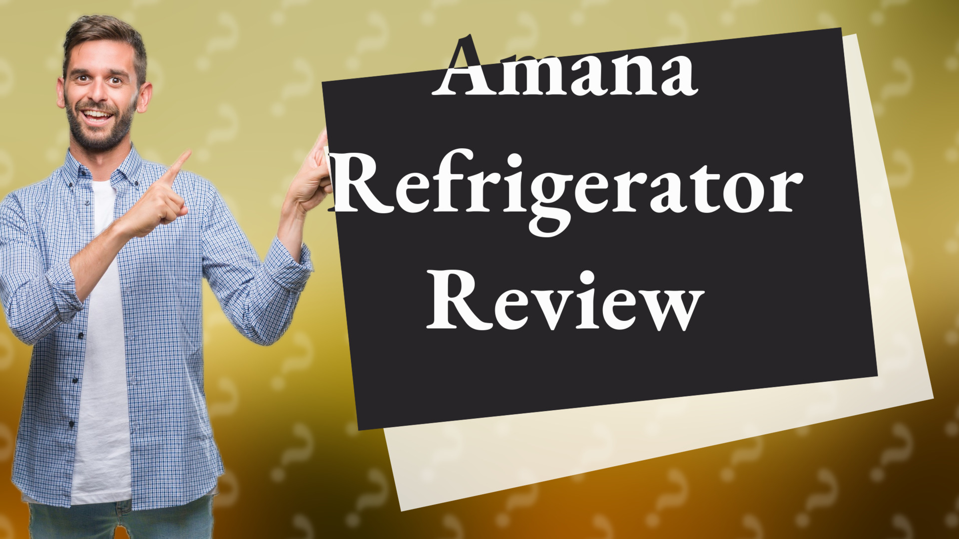 Amana Refrigerator Review