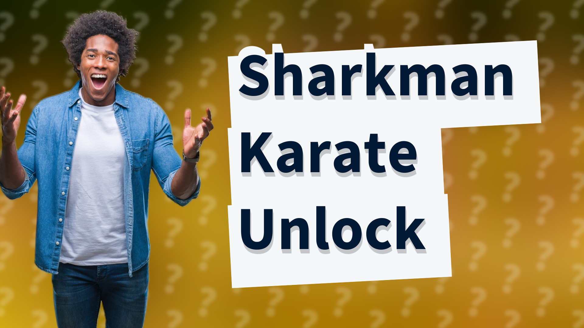 Sharkman Karate Unlock