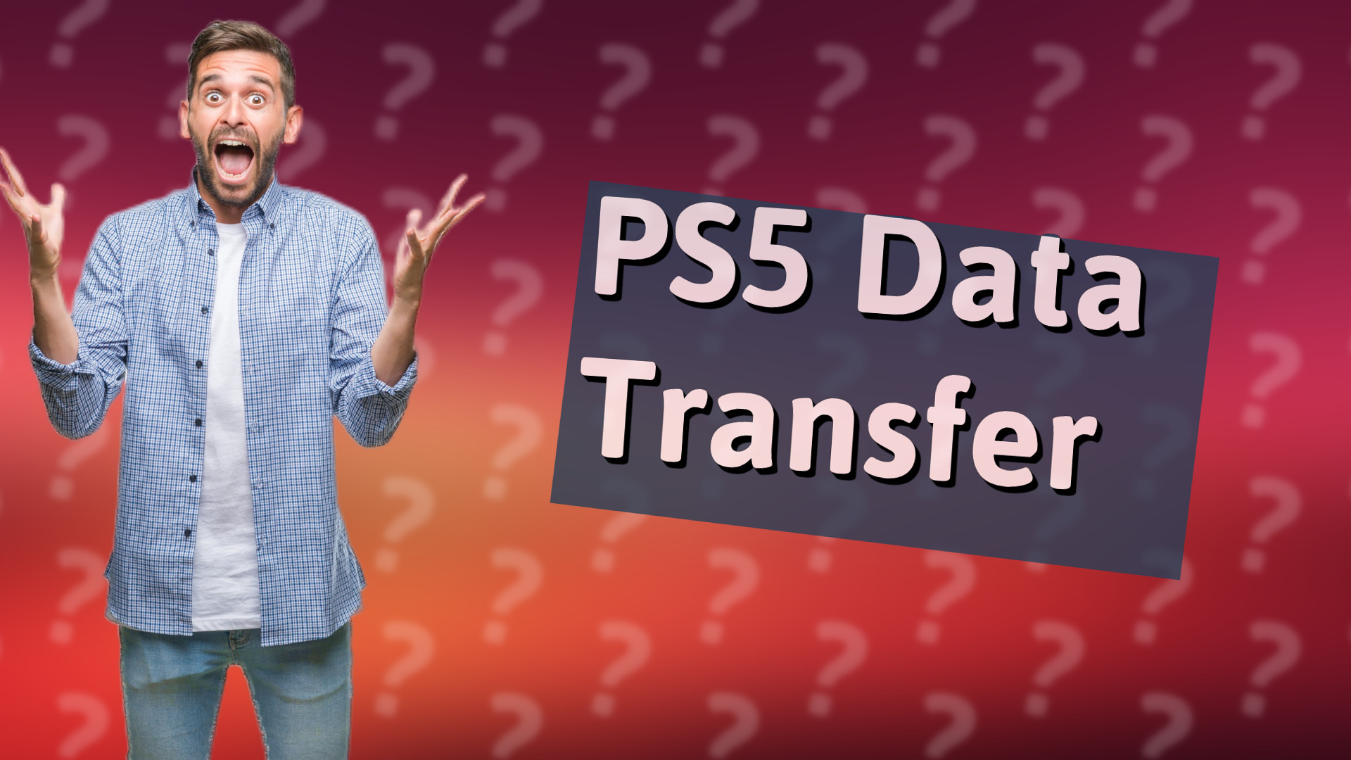 PS5 Data Transfer