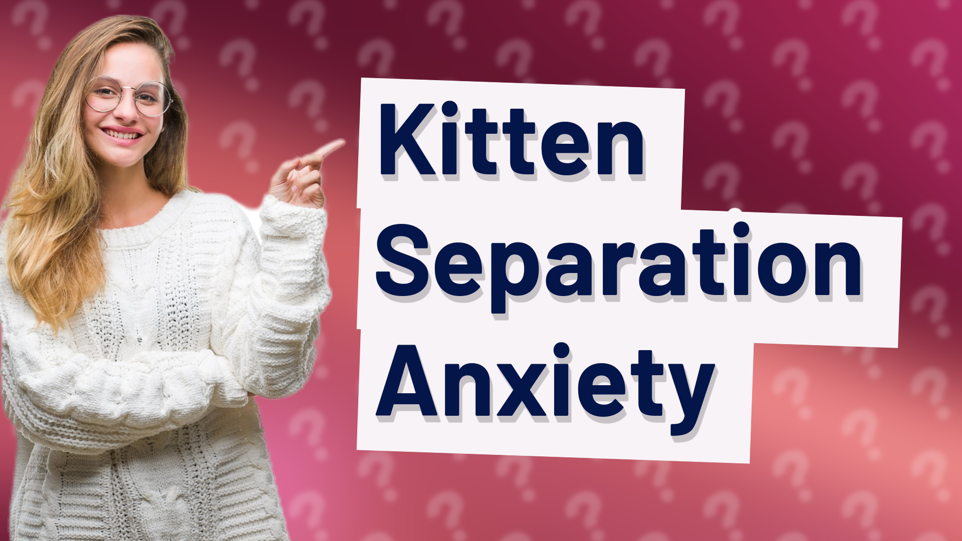 Kitten Separation Anxiety