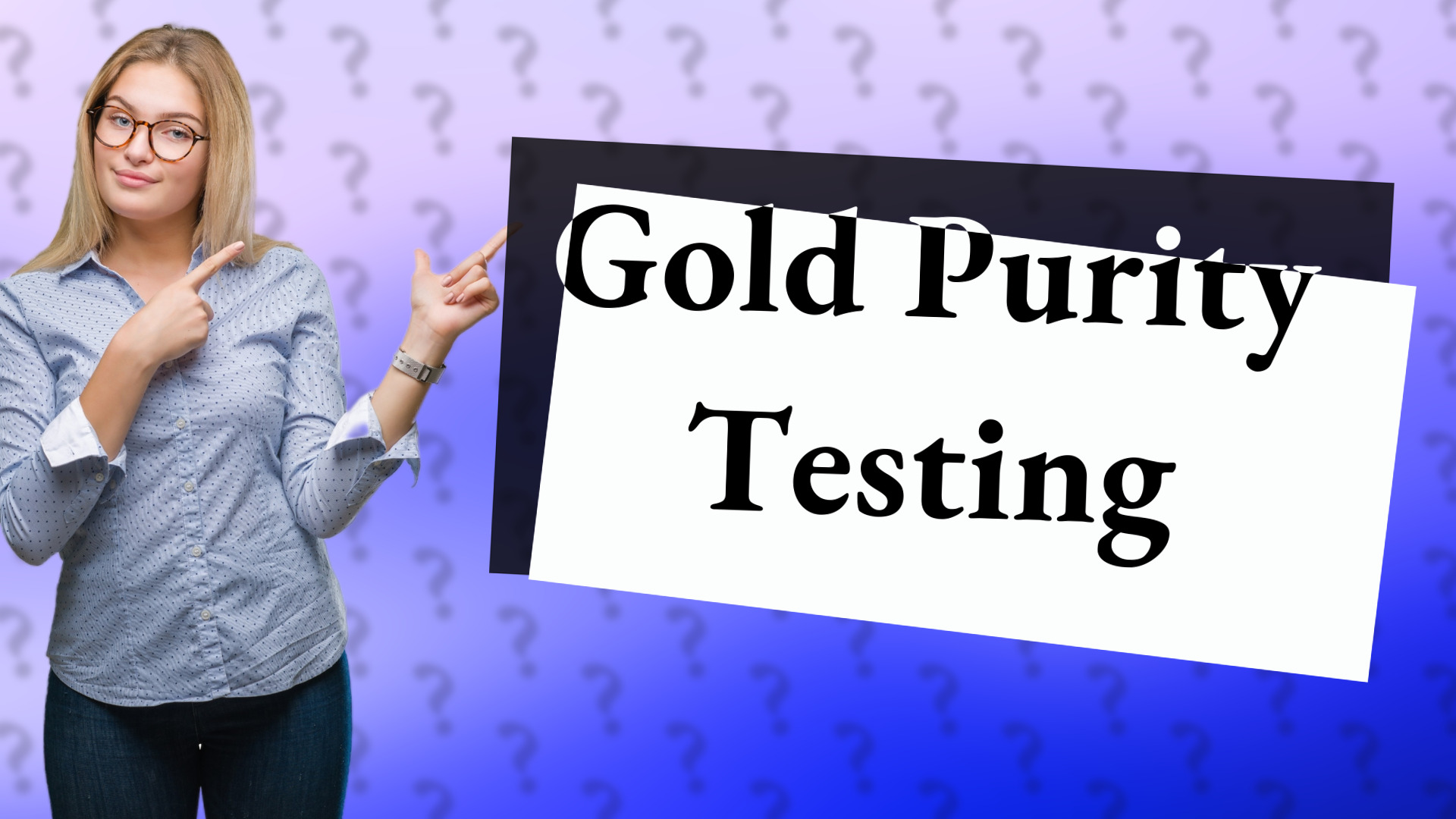 Gold Purity Testing