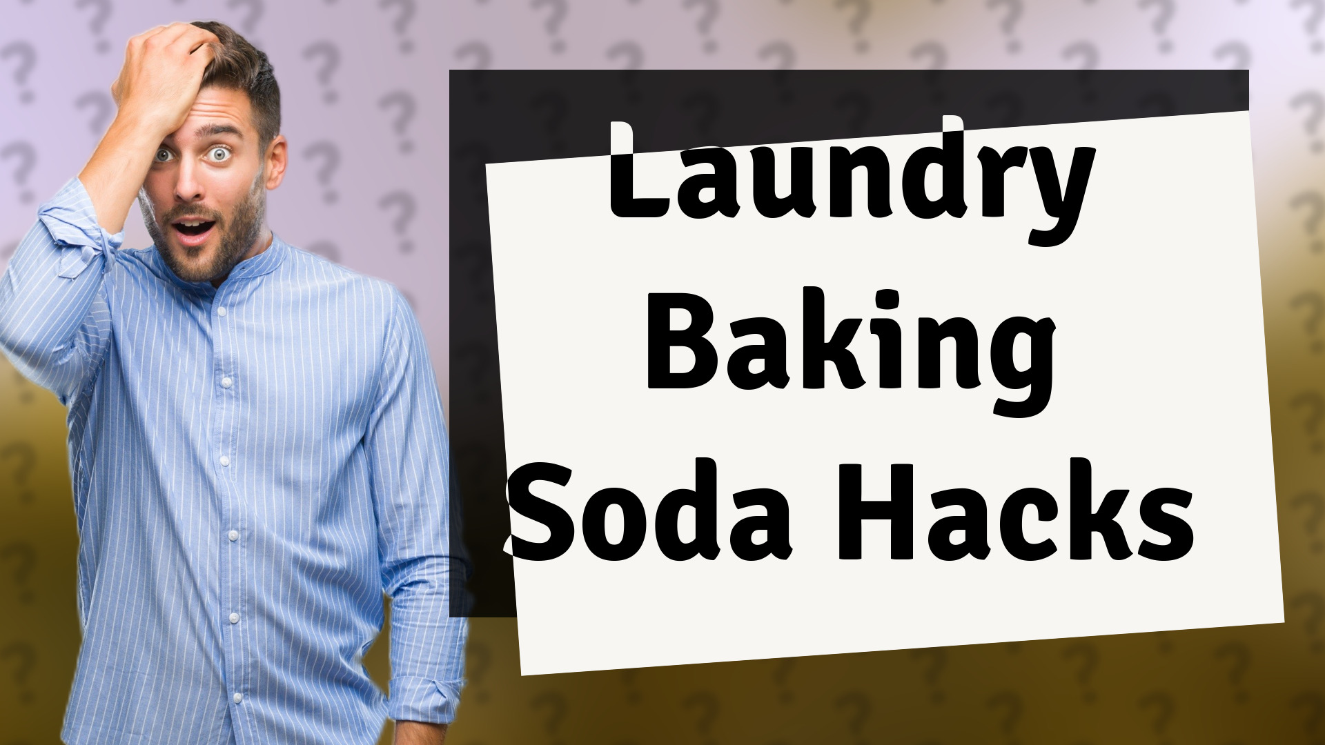Laundry Baking Soda Hacks