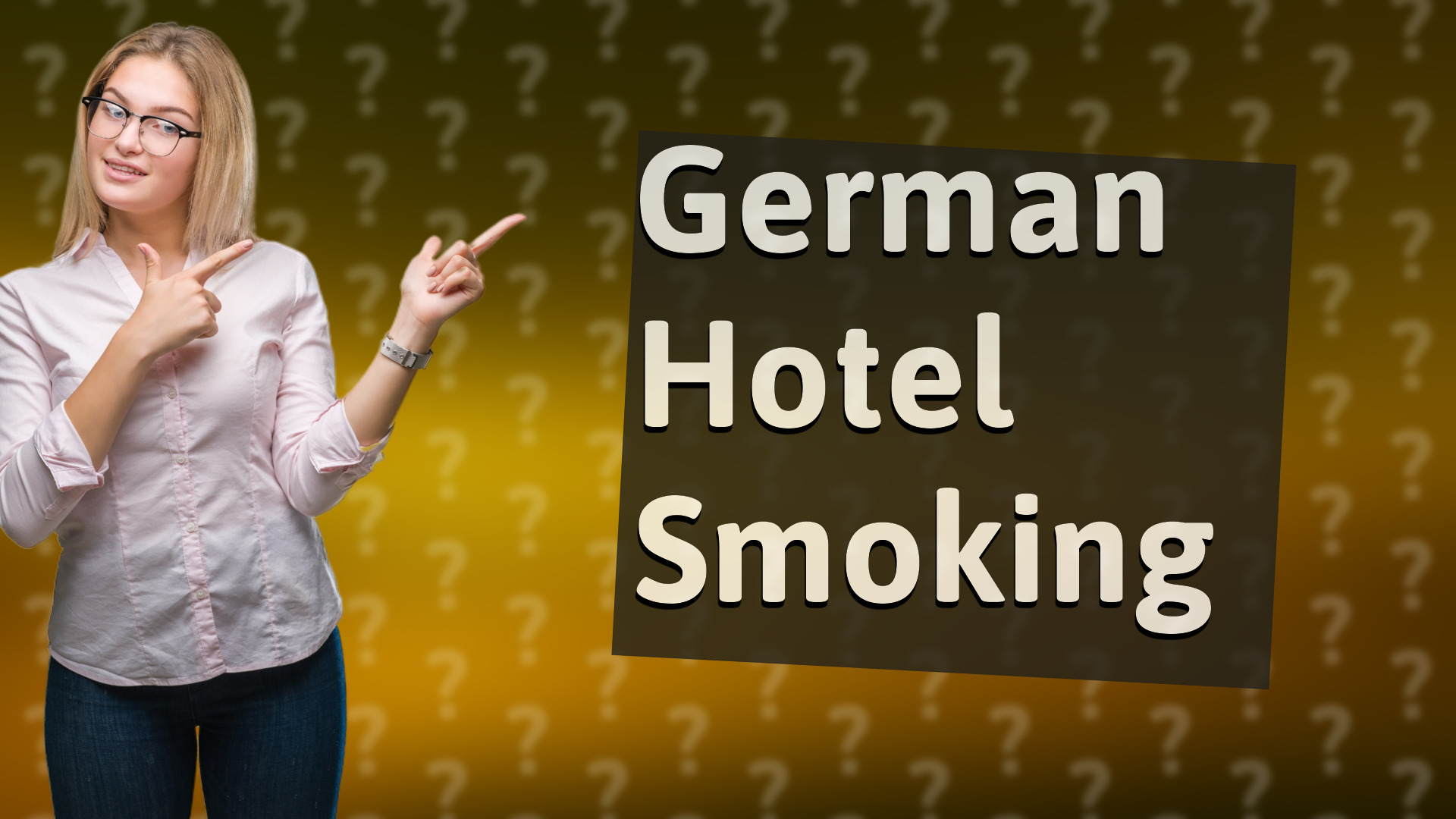 German Hotel Smoking