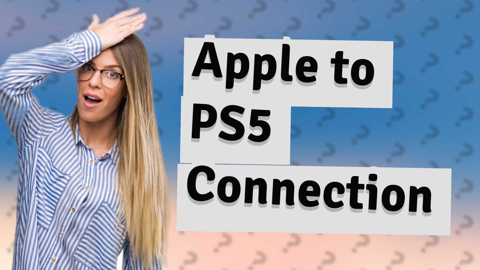 Apple to PS5 Connection