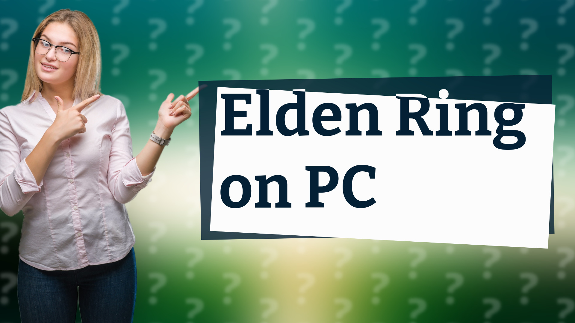 Elden Ring on PC
