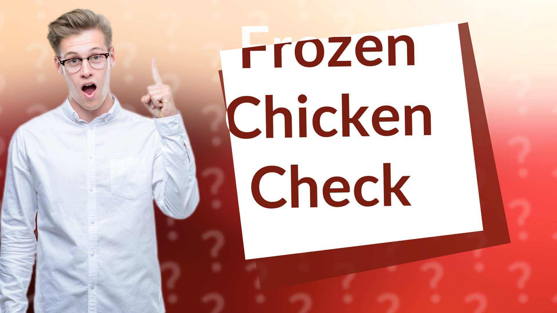 Frozen Chicken Check