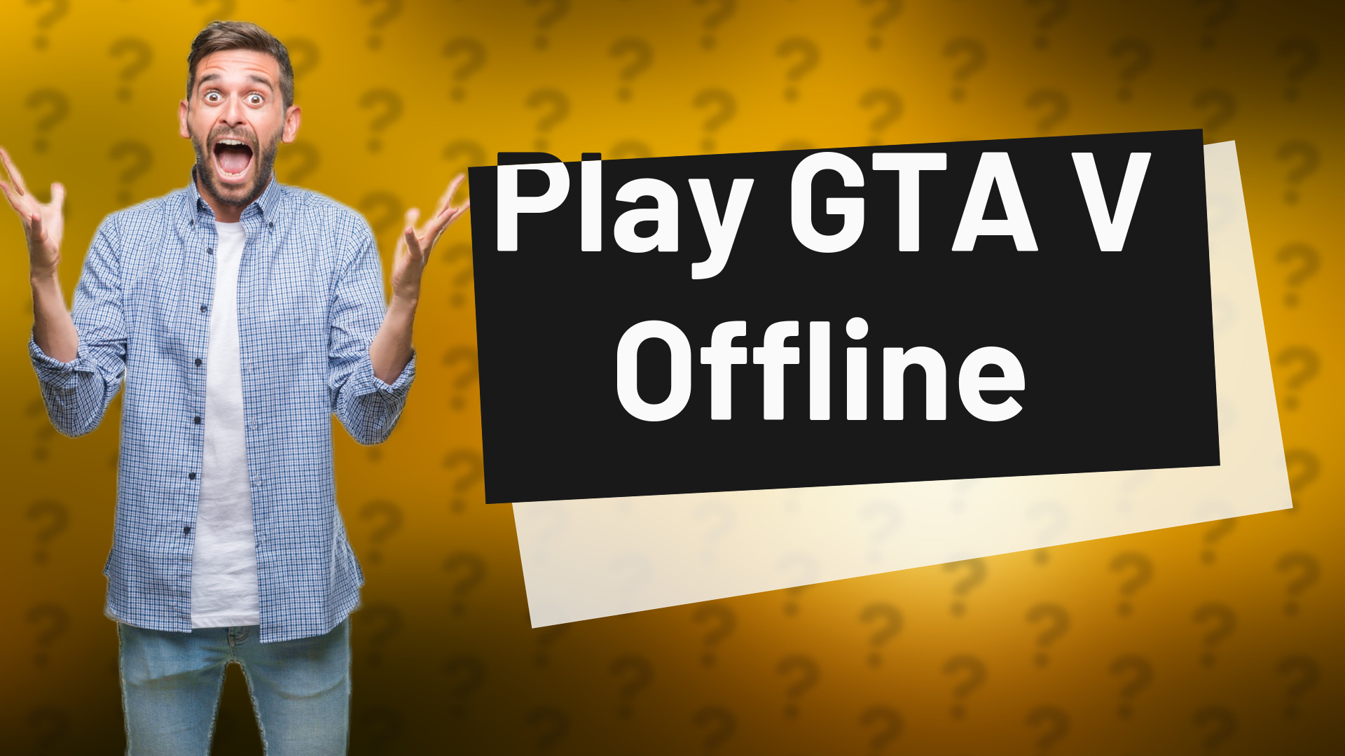 Play GTA V Offline
