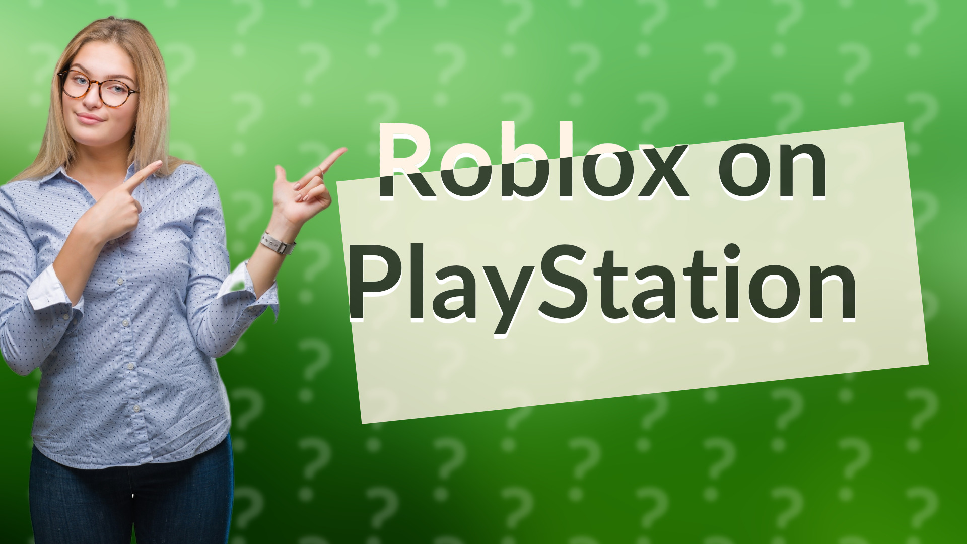 Roblox on PlayStation