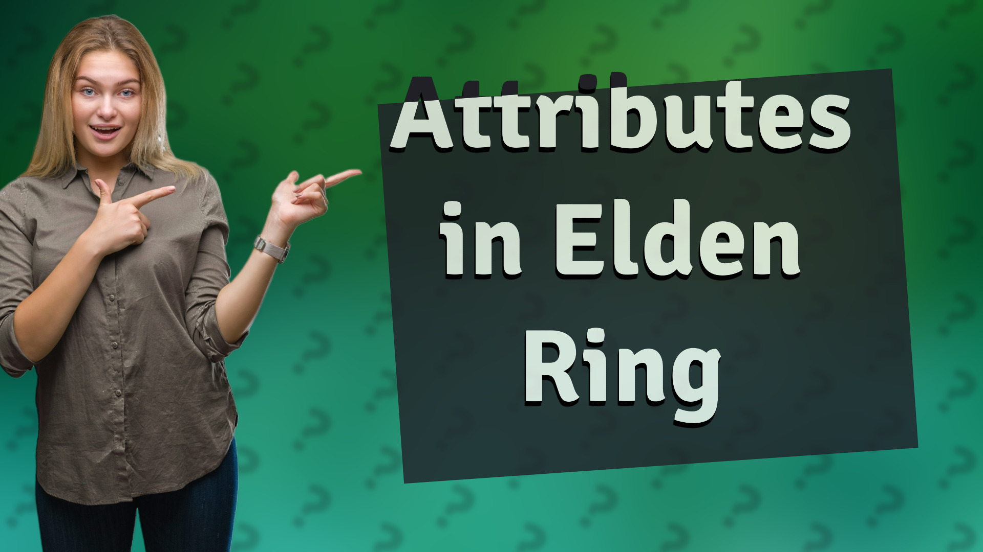 Attributes in Elden Ring