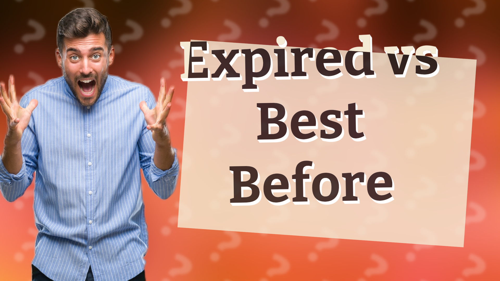 Expired vs Best Before