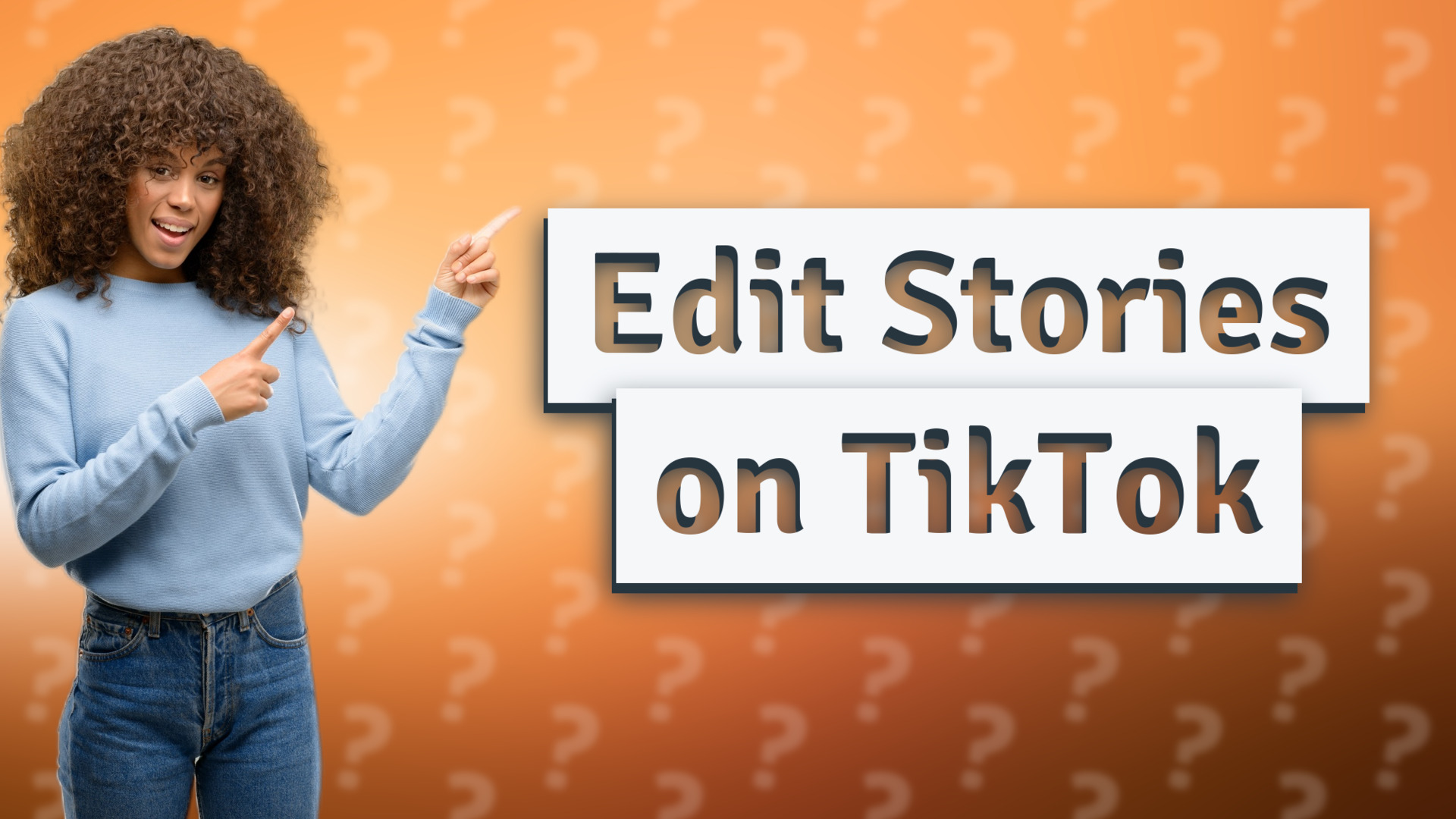 Edit Stories on TikTok