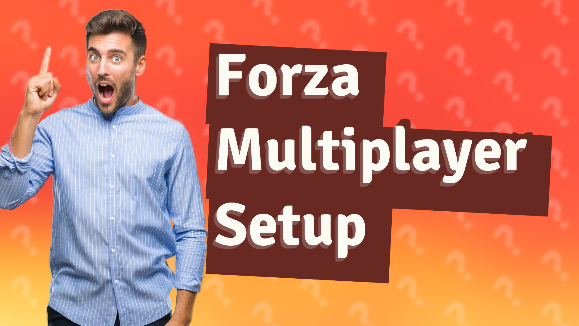 Forza Multiplayer Setup
