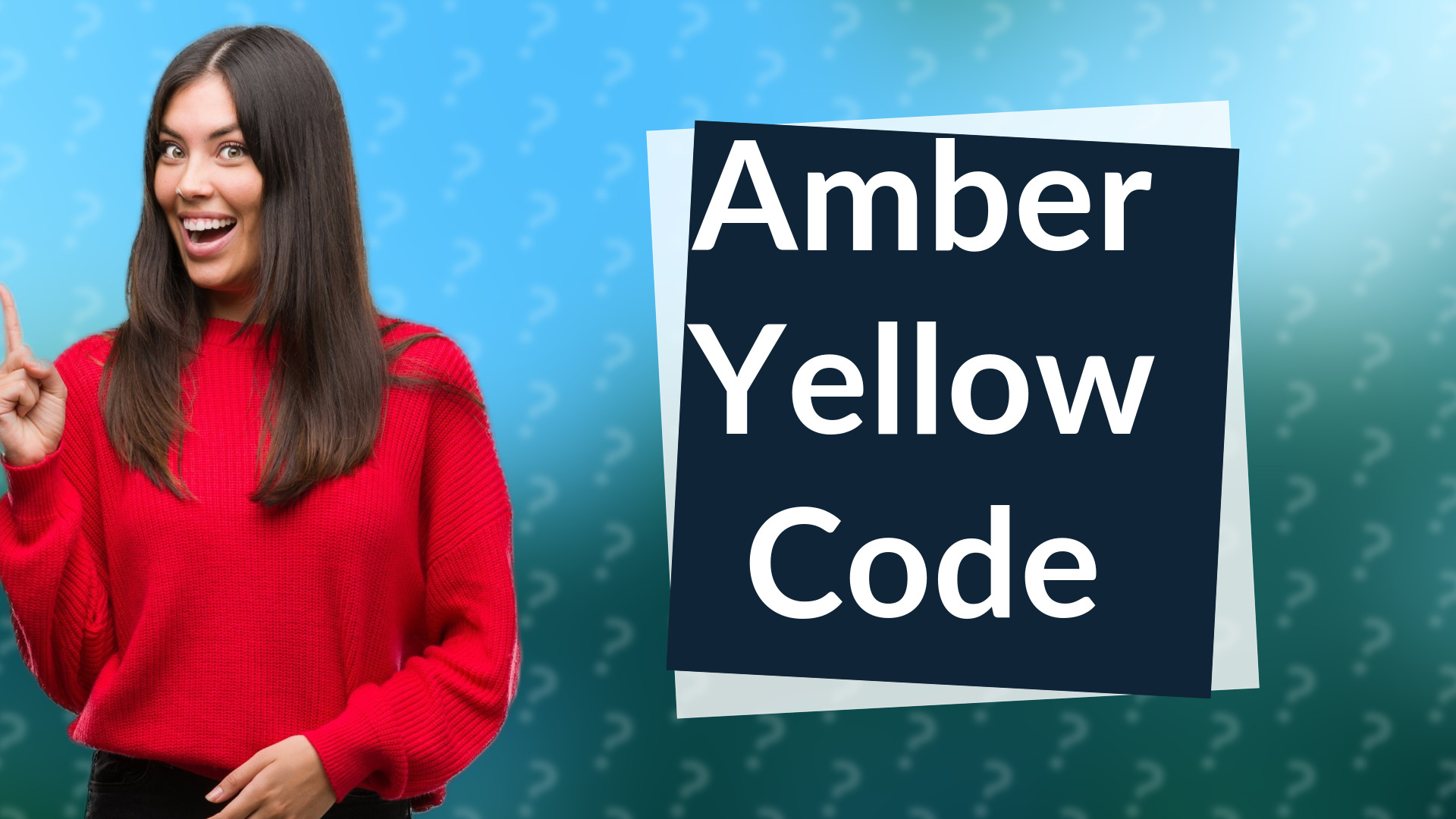 Amber Yellow Code