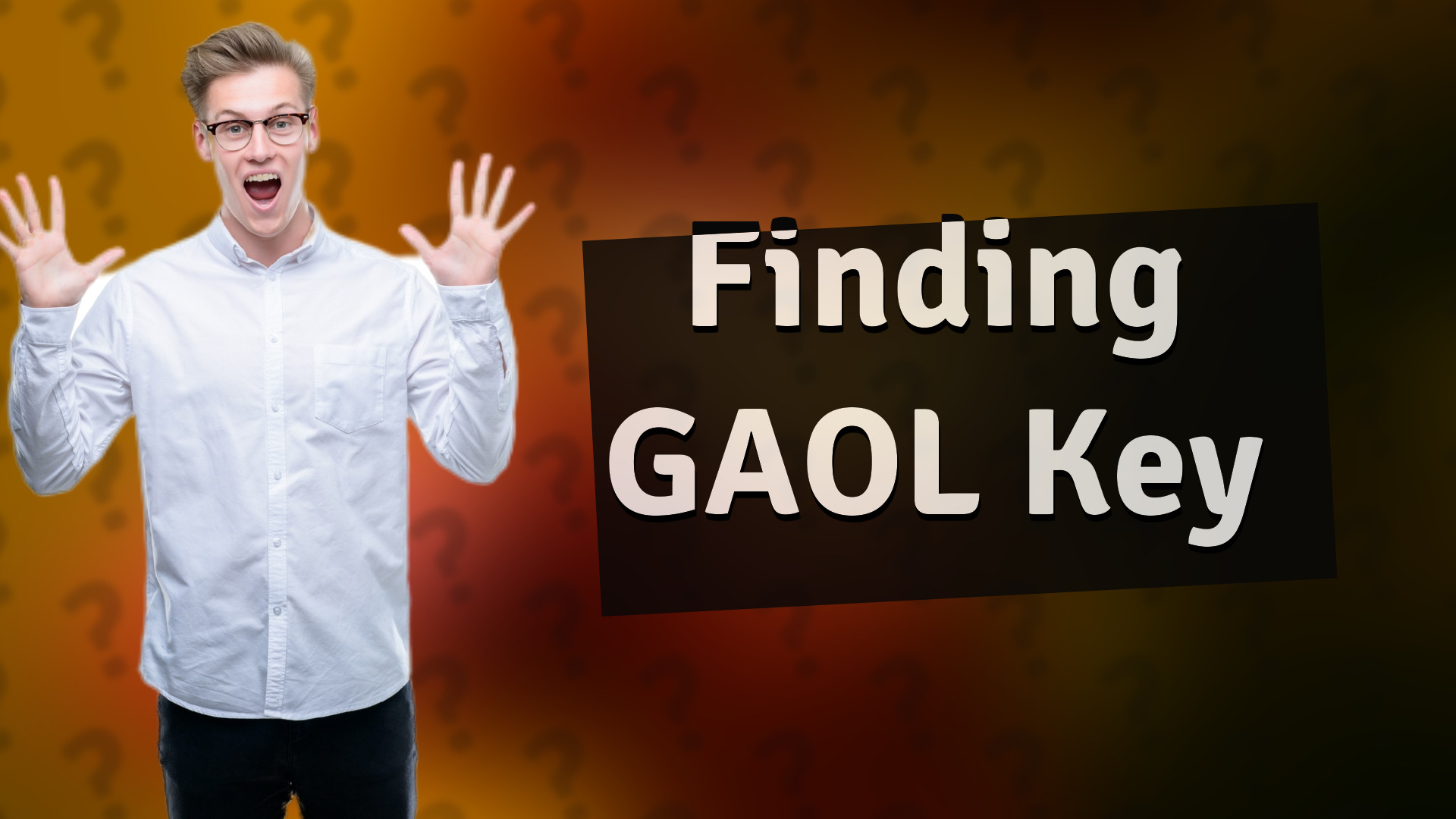 Finding GAOL Key