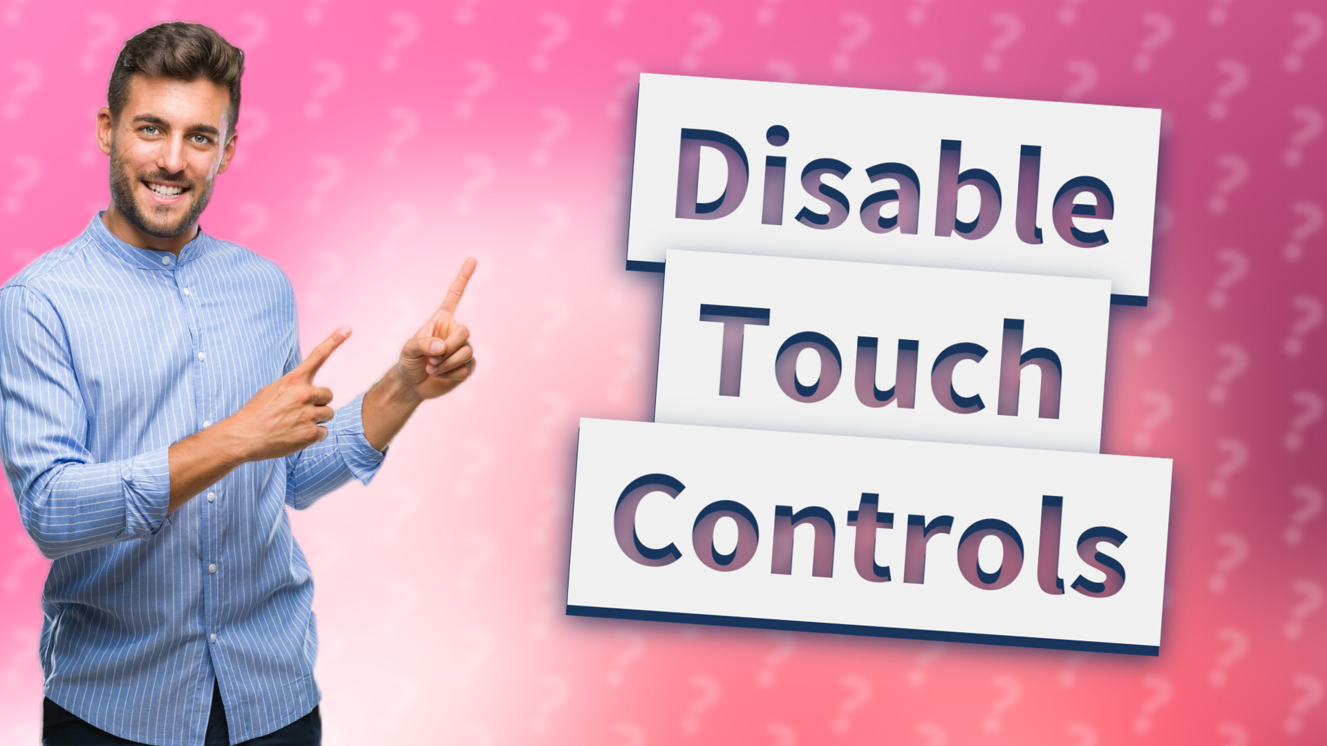 Disable Touch Controls