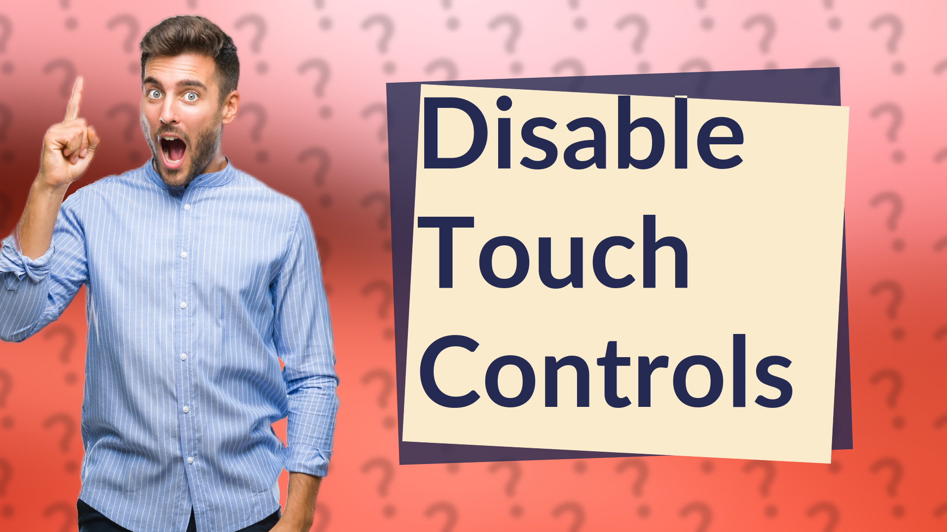 Disable Touch Controls