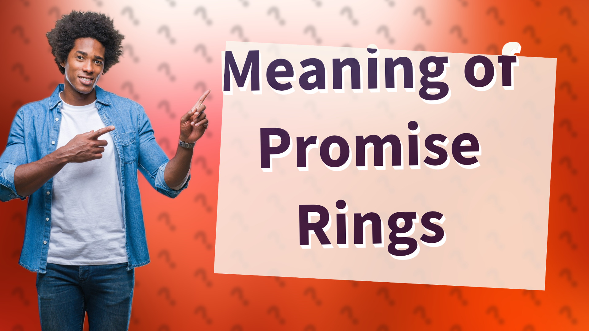 Meaning of Promise Rings