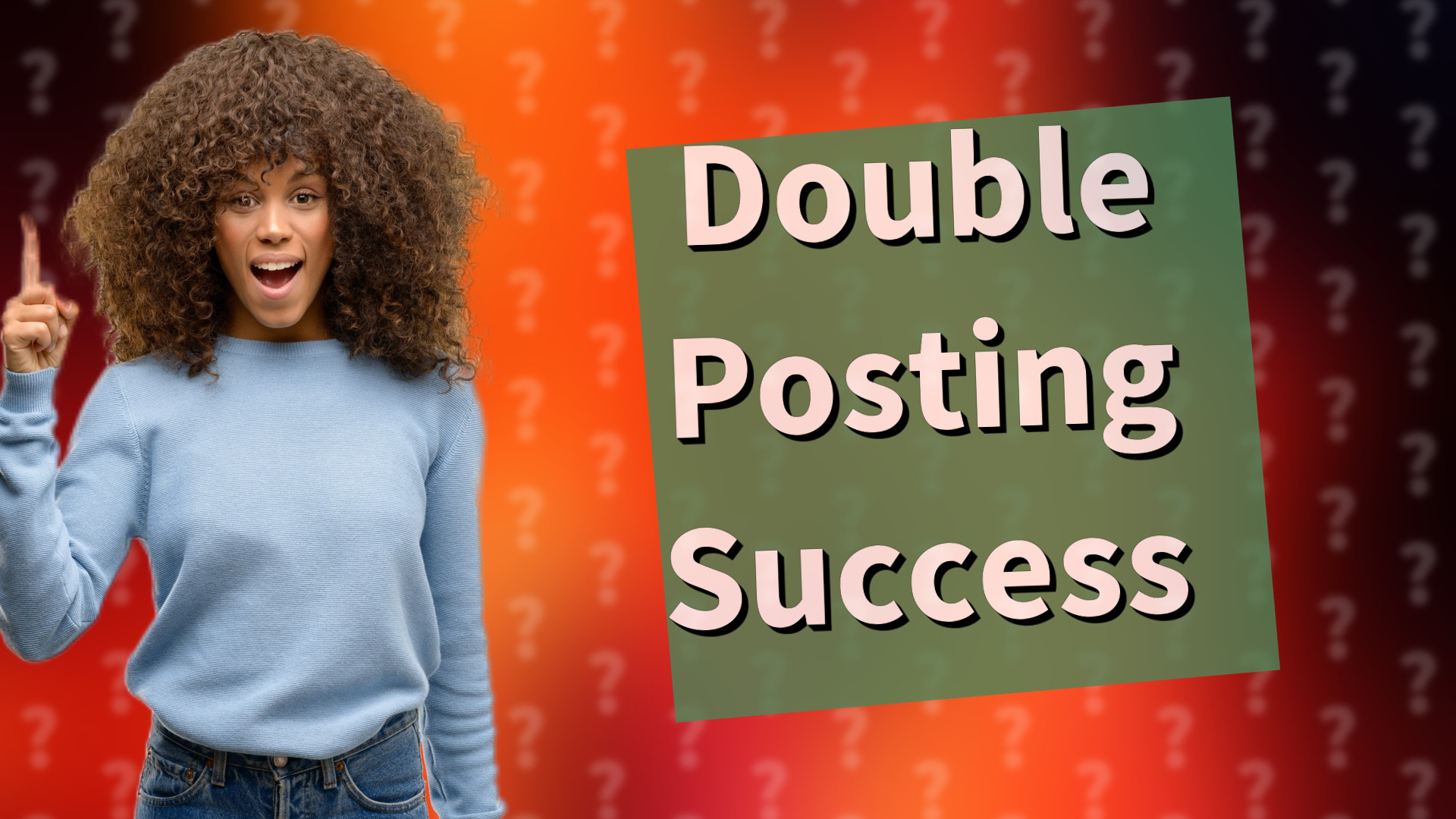 Double Posting Success