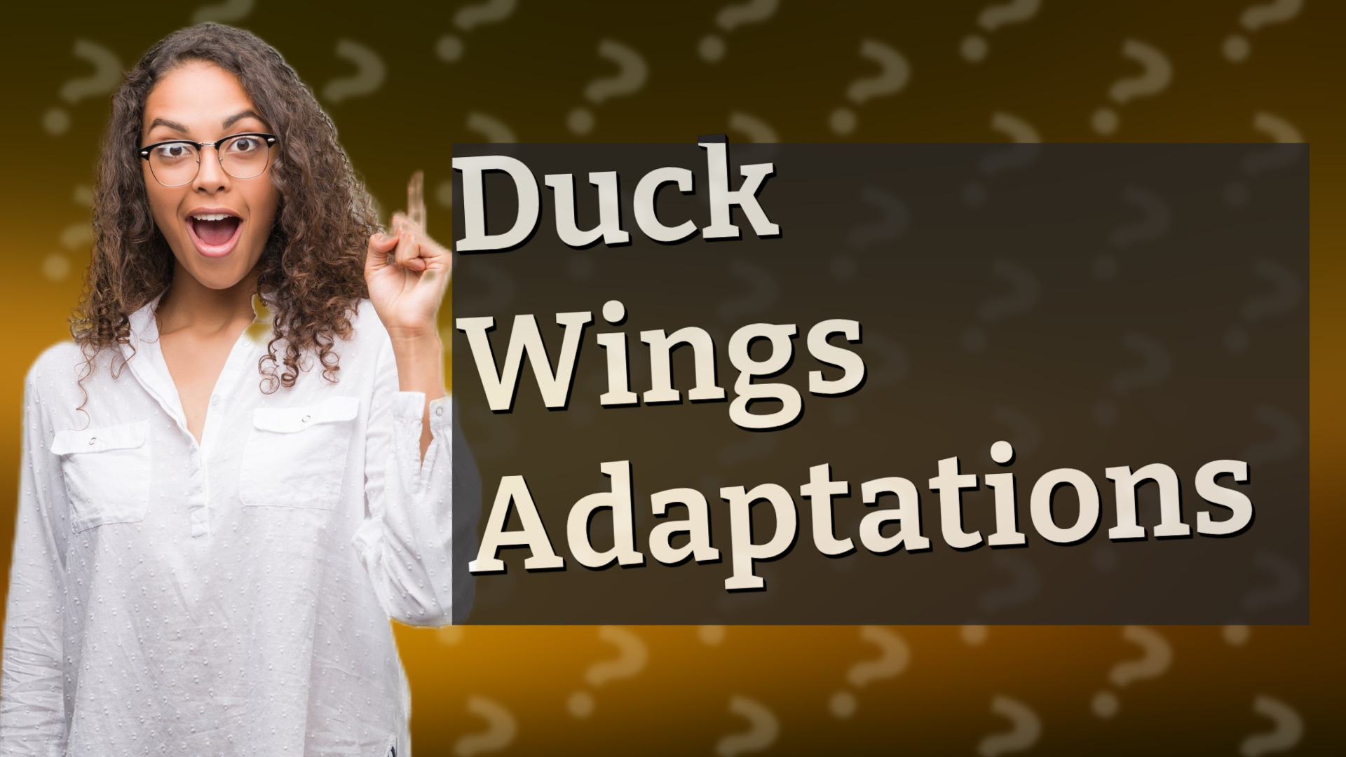 Duck Wings Adaptations