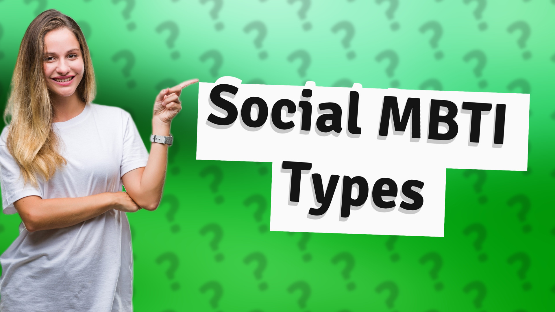 Social MBTI Types