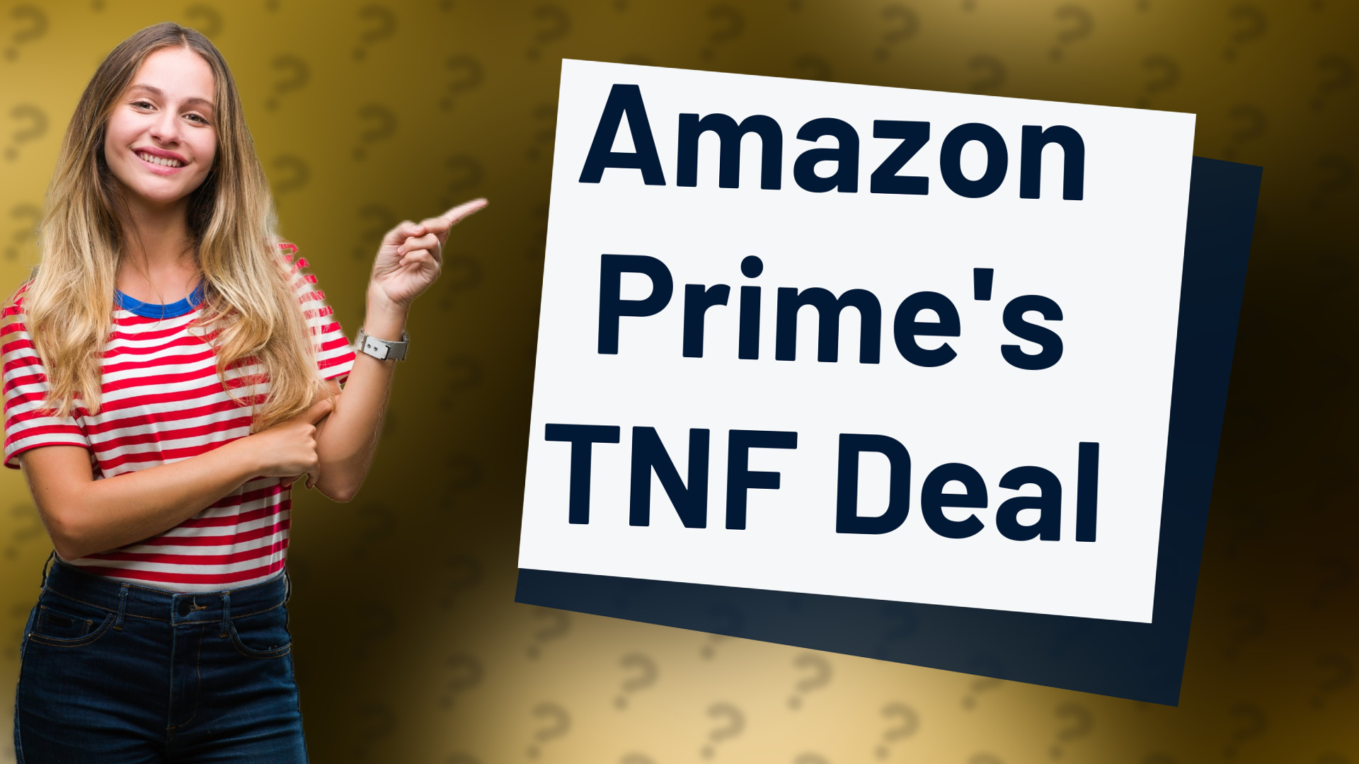 Amazon Prime's TNF Deal