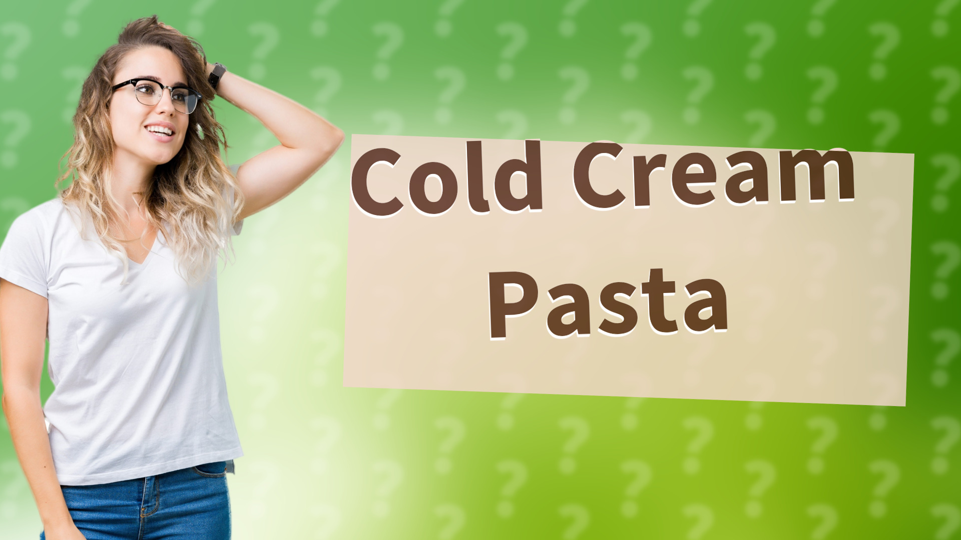 Cold Cream Pasta