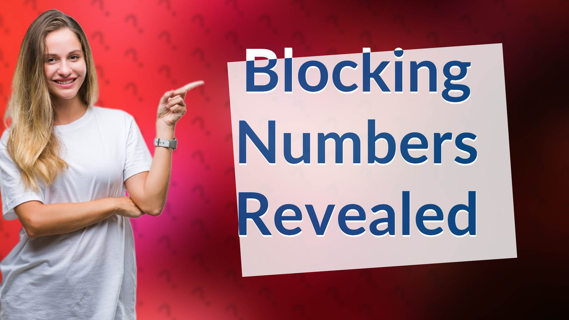 Blocking Numbers Revealed
