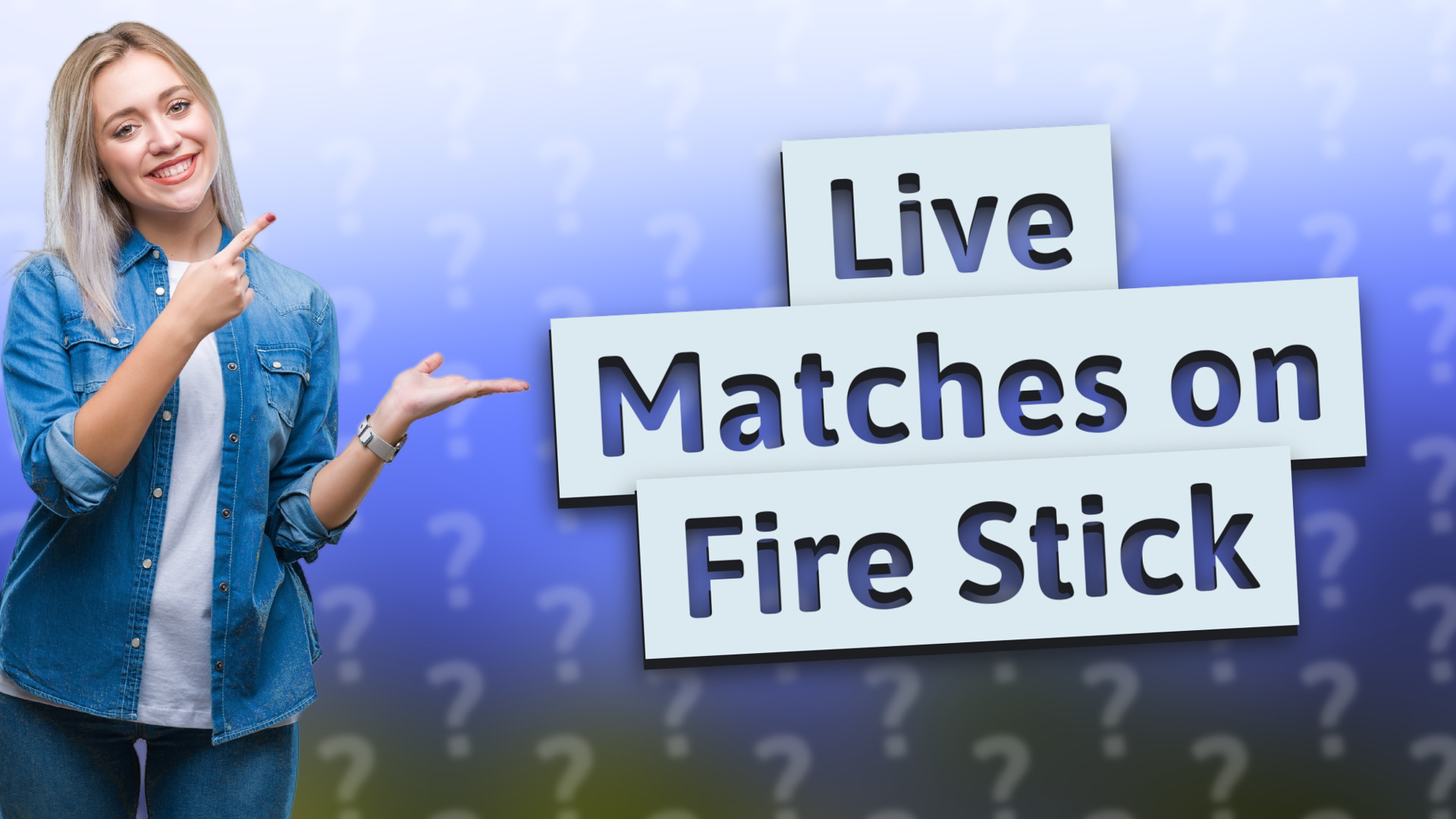 Live Matches on Fire Stick